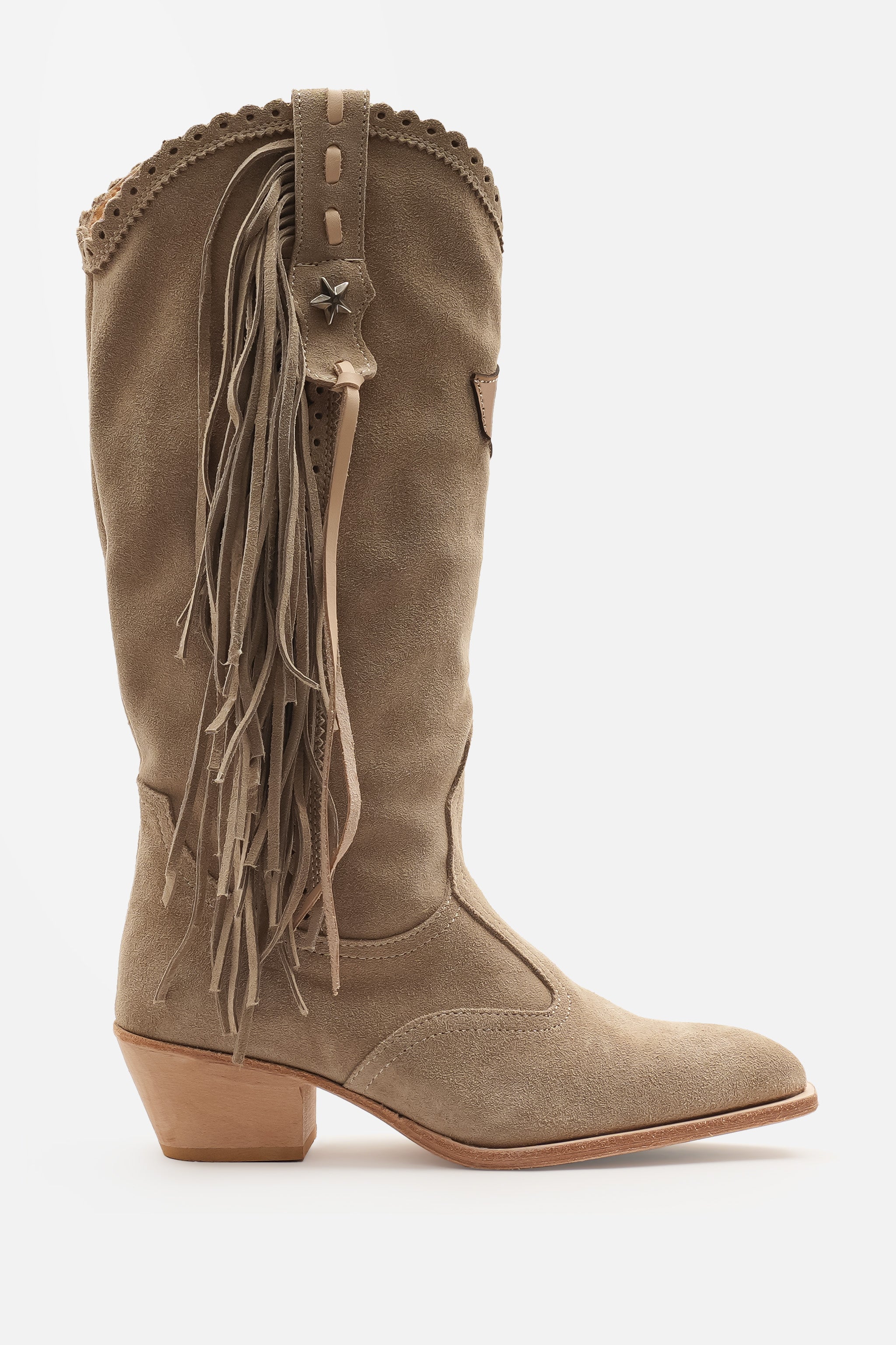 Nobrand Callie Kovboy Püsküllü Çizme Özel Tasarım