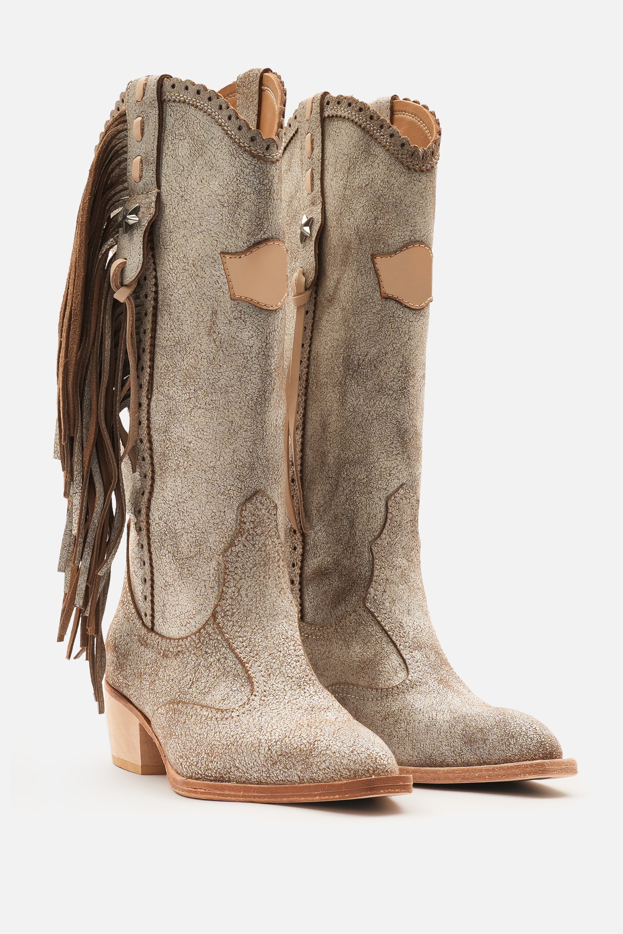 Nobrand Callie Kovboy Püsküllü Çizme Özel Tasarım