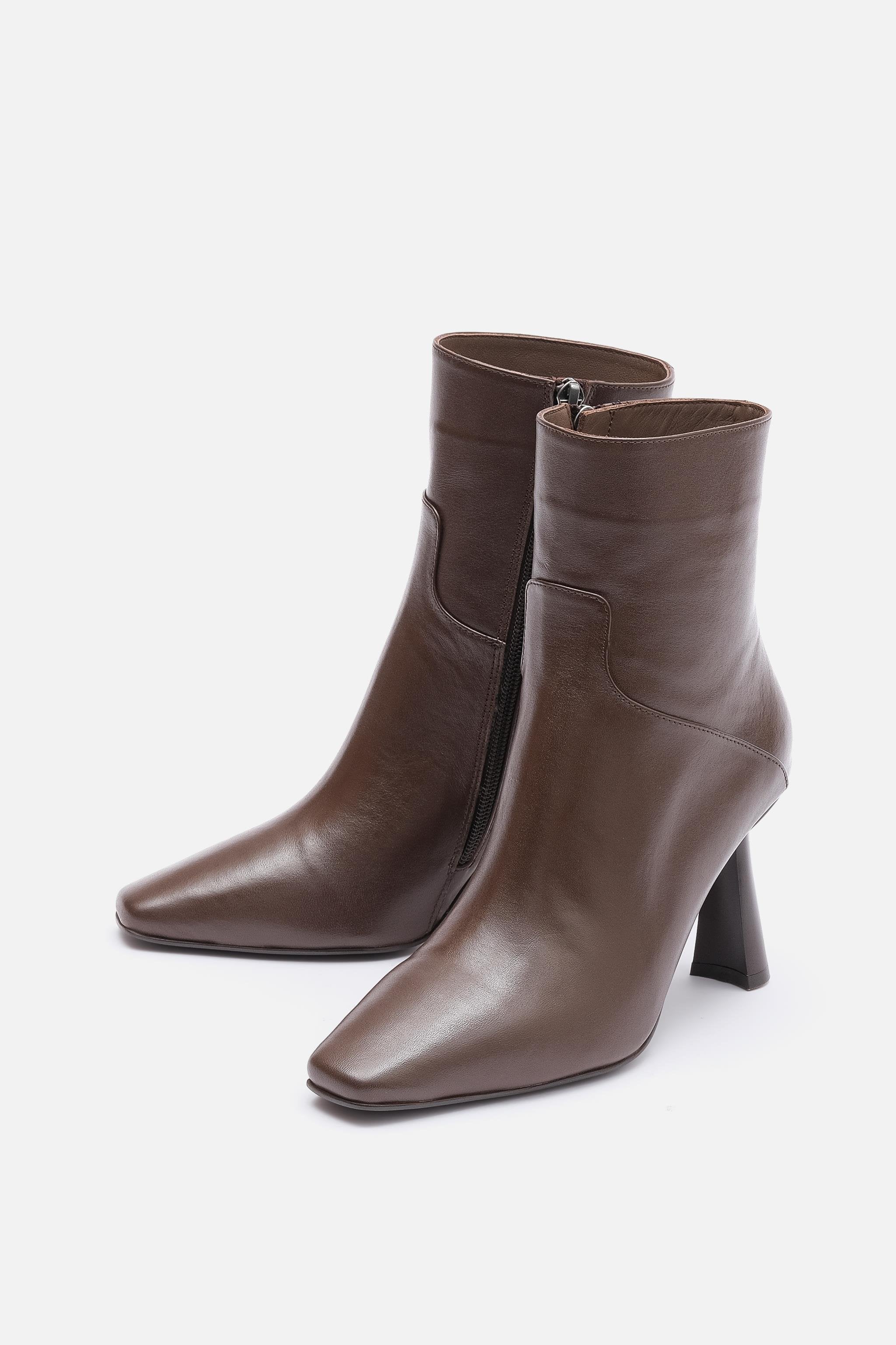 Nobrand Mokka Topuklu Bot