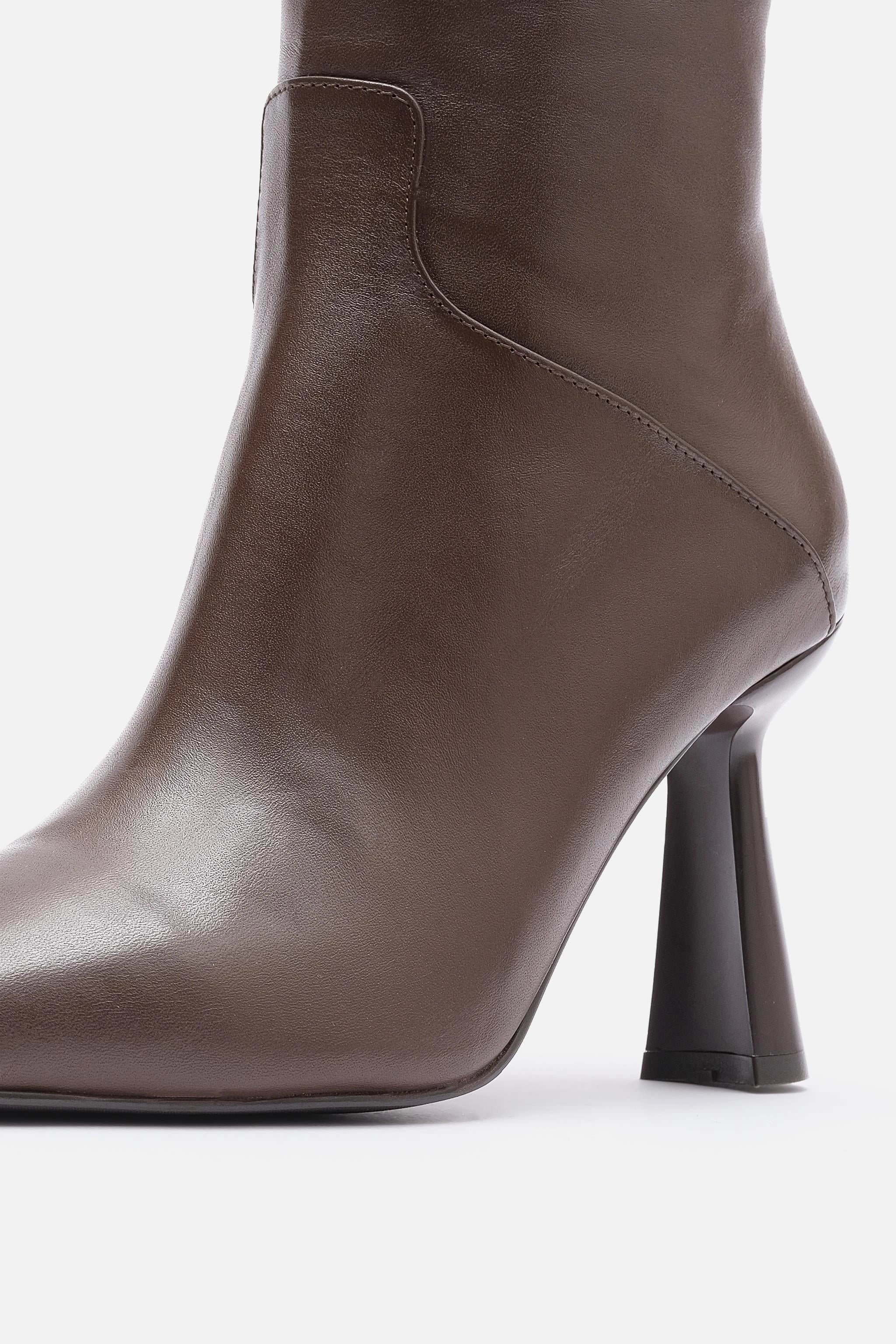 Nobrand Mokka Topuklu Bot