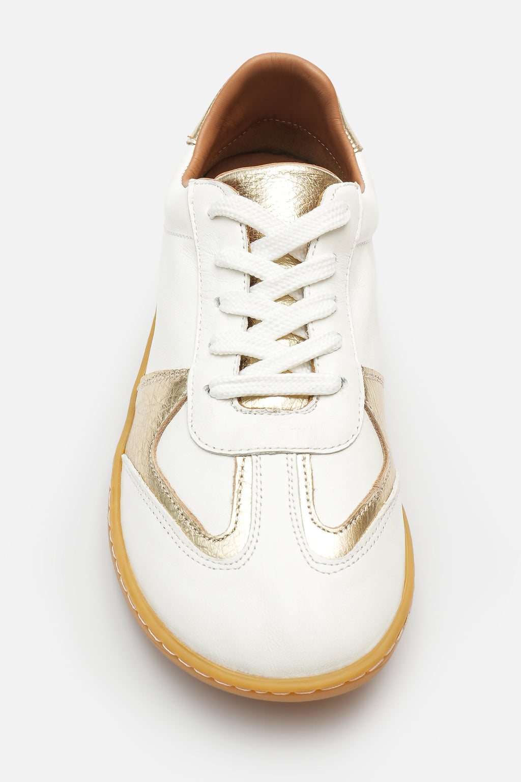 Nobrand Miu Move Barefoot Bağcıklı Hakiki Deri Sneaker