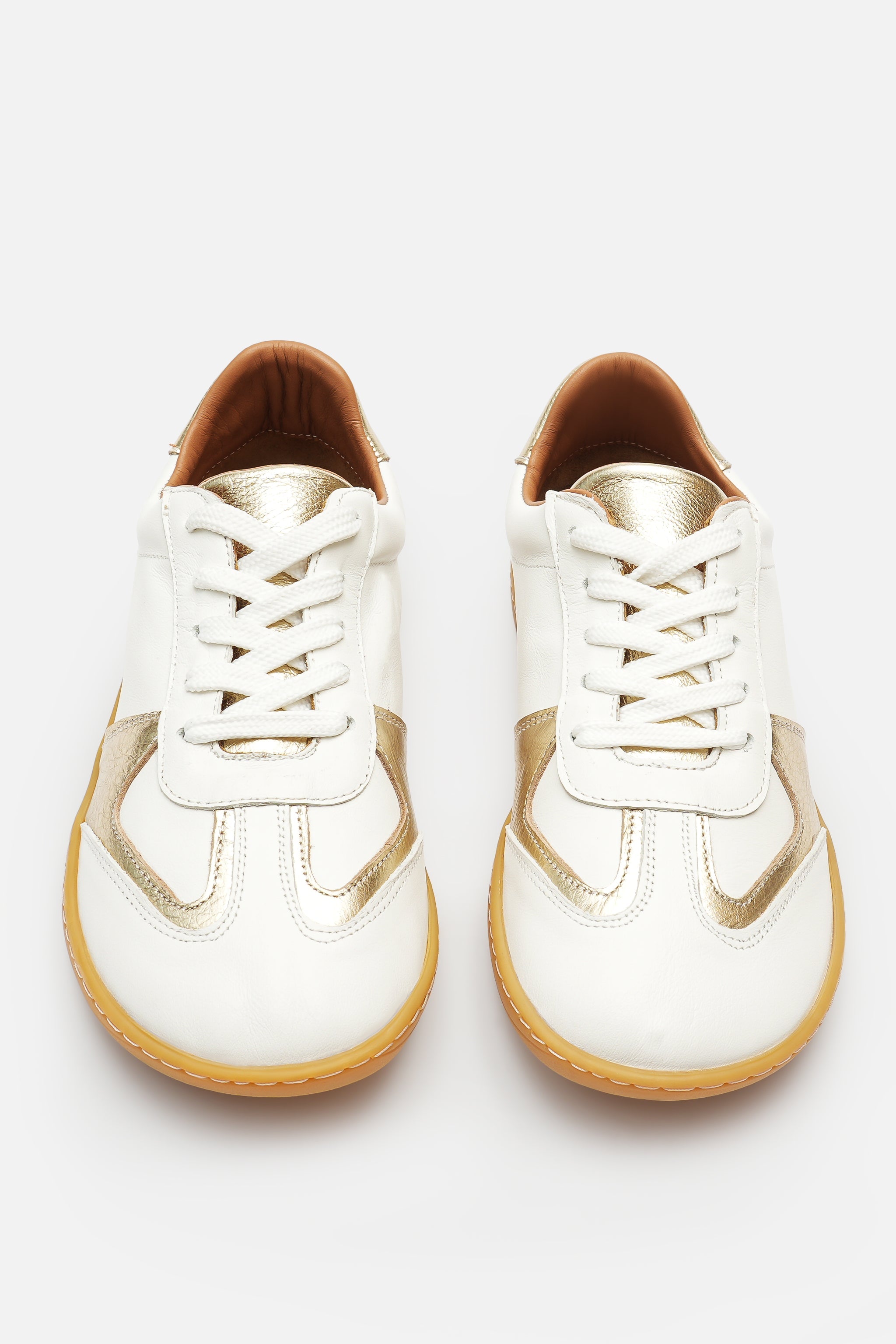 Nobrand Miu Move Barefoot Bağcıklı Hakiki Deri Sneaker