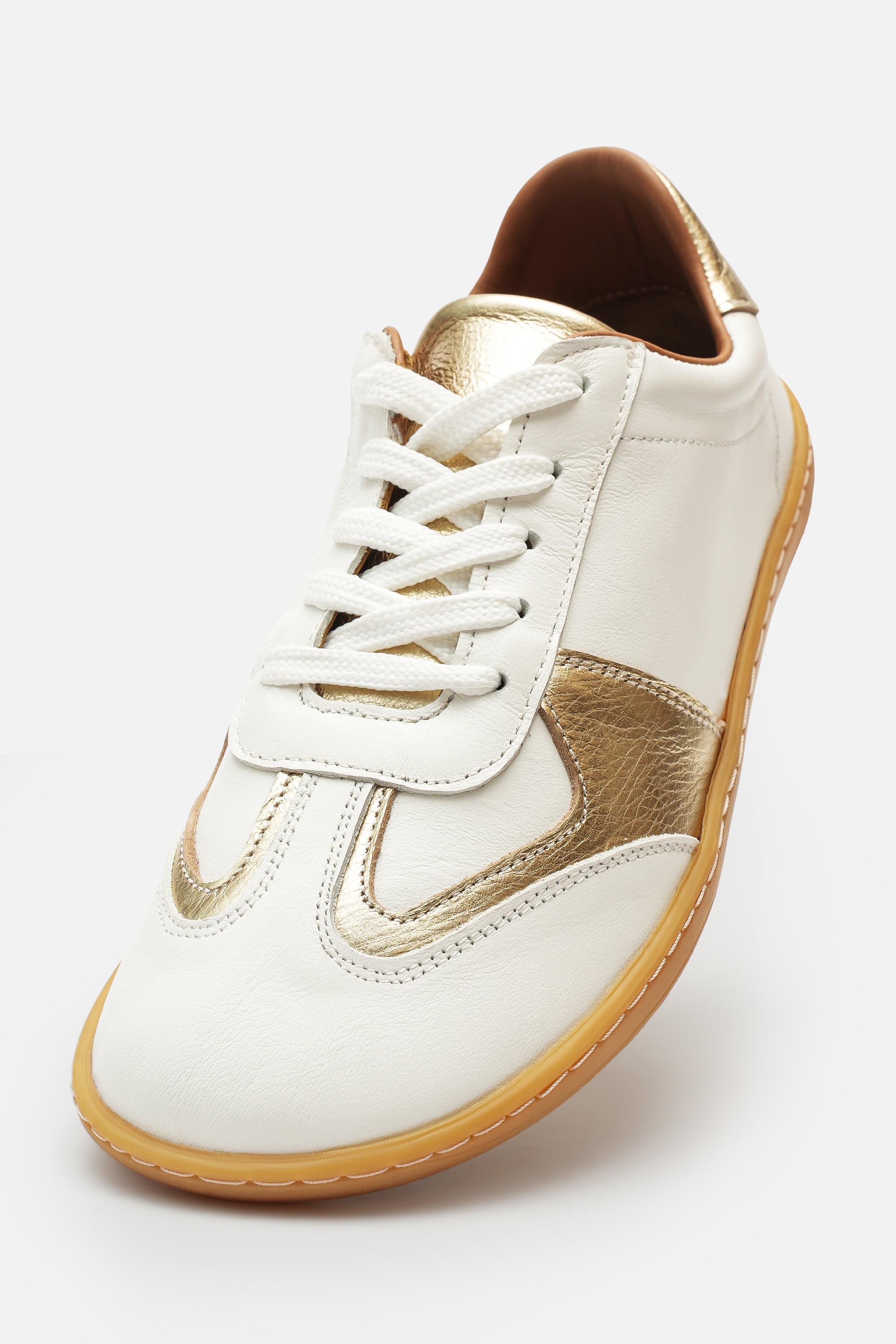 Nobrand Miu Move Barefoot Bağcıklı Hakiki Deri Sneaker