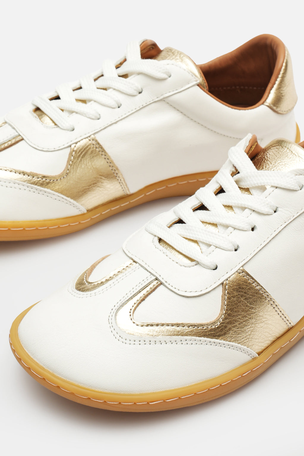 Nobrand Miu Move Barefoot Bağcıklı Hakiki Deri Sneaker