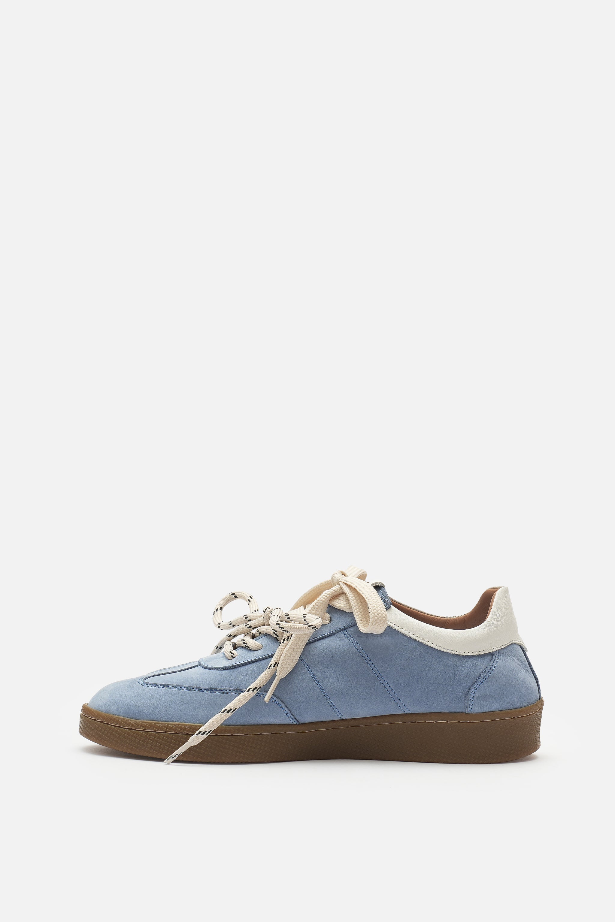 Nobrand Miu Court Hakiki Deri Ice Blue Sneaker