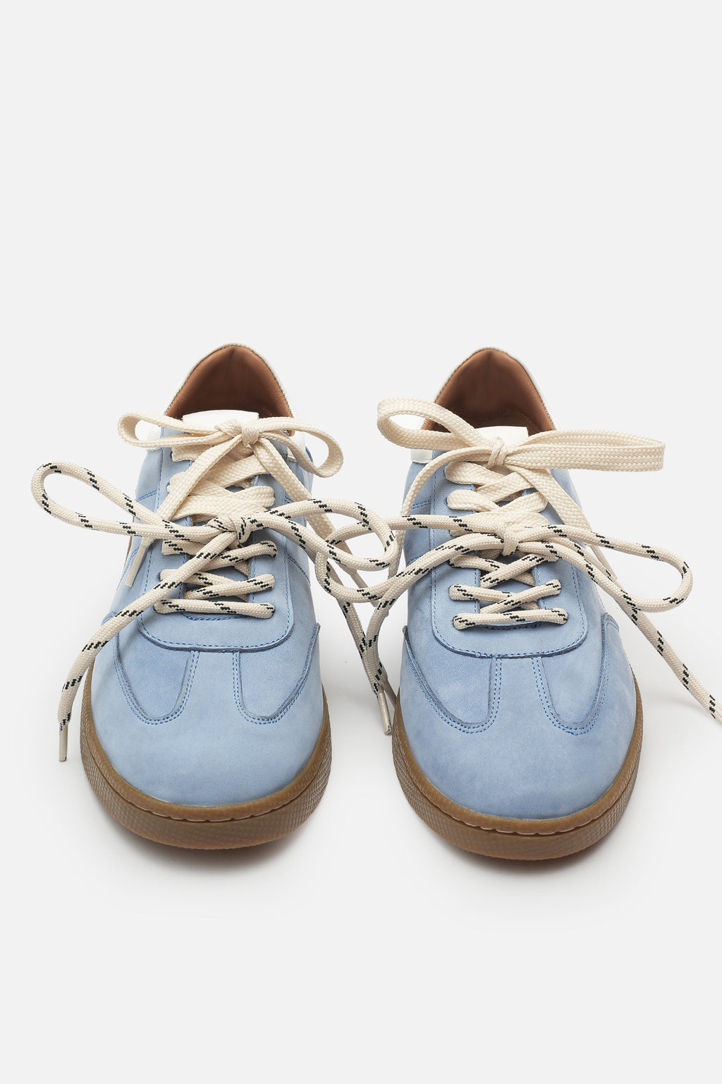Nobrand Miu Court Hakiki Deri Ice Blue Sneaker