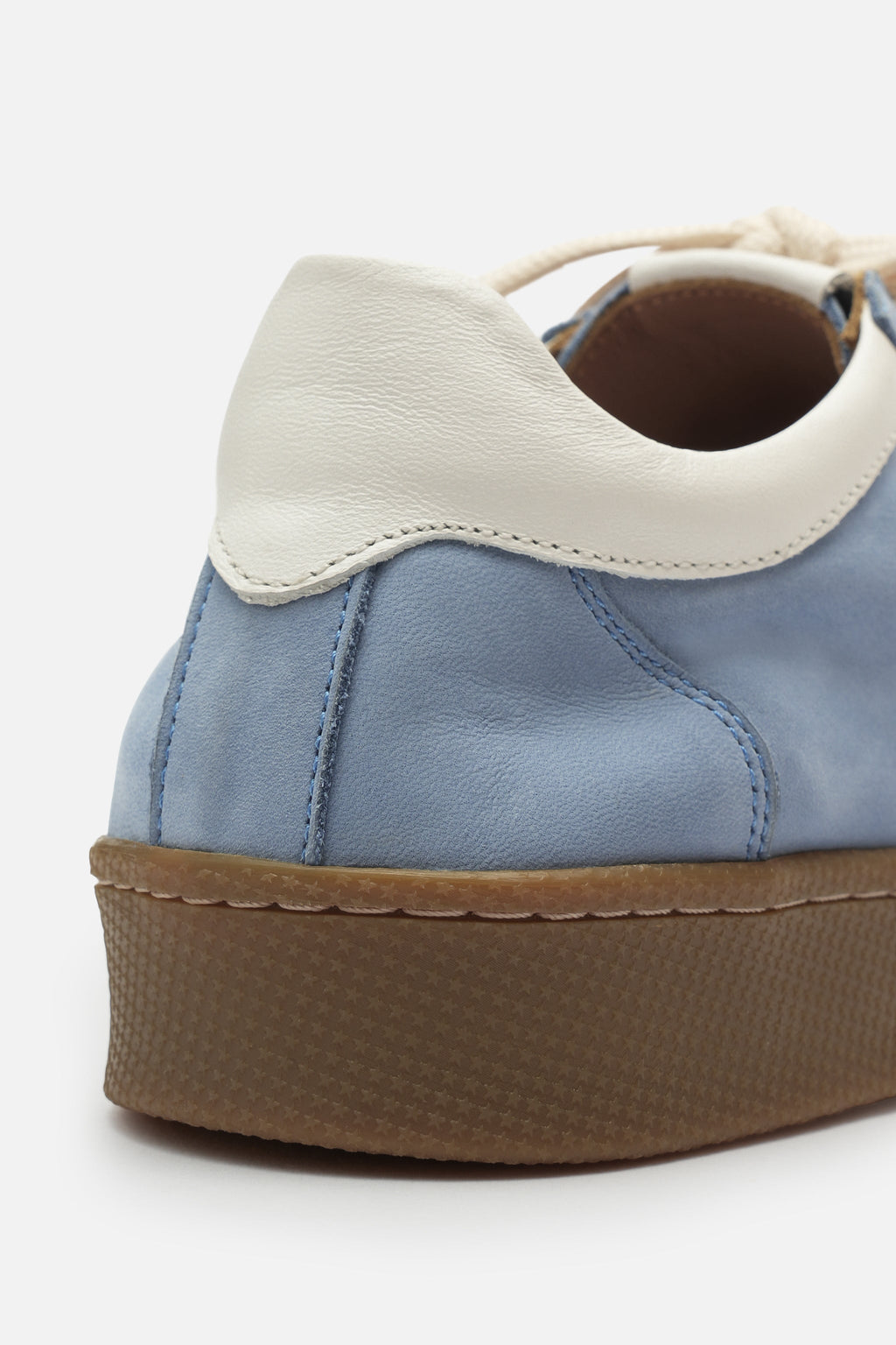 Nobrand Miu Court Hakiki Deri Ice Blue Sneaker