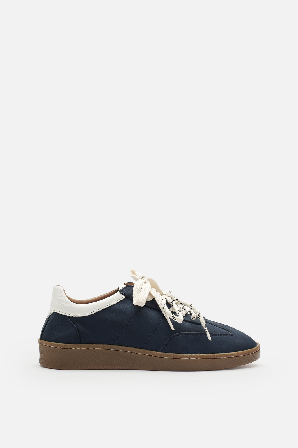 Nobrand Miu Court Hakiki Deri Lacivert Sneaker