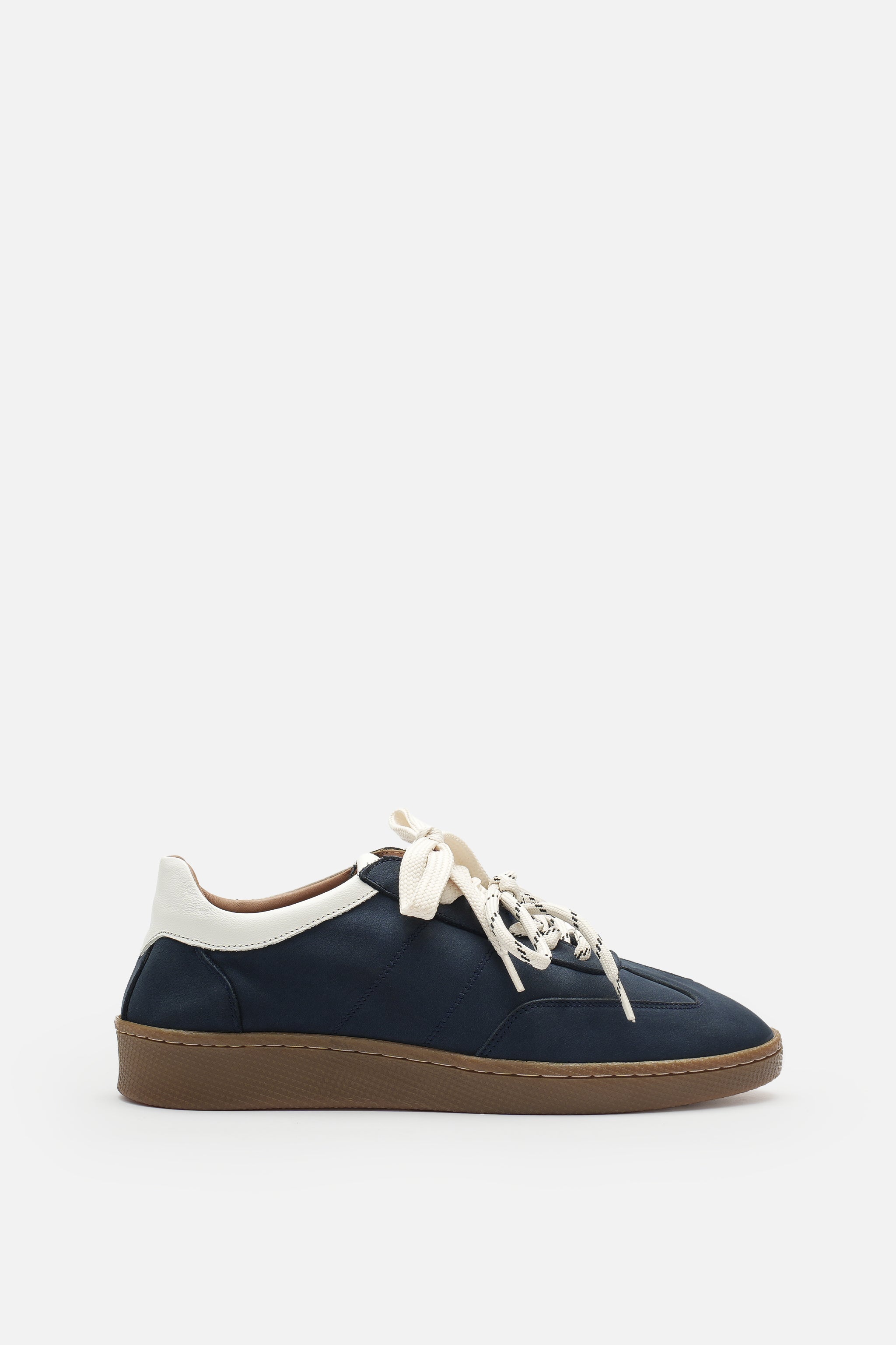 Nobrand Miu Court Hakiki Deri Lacivert Sneaker