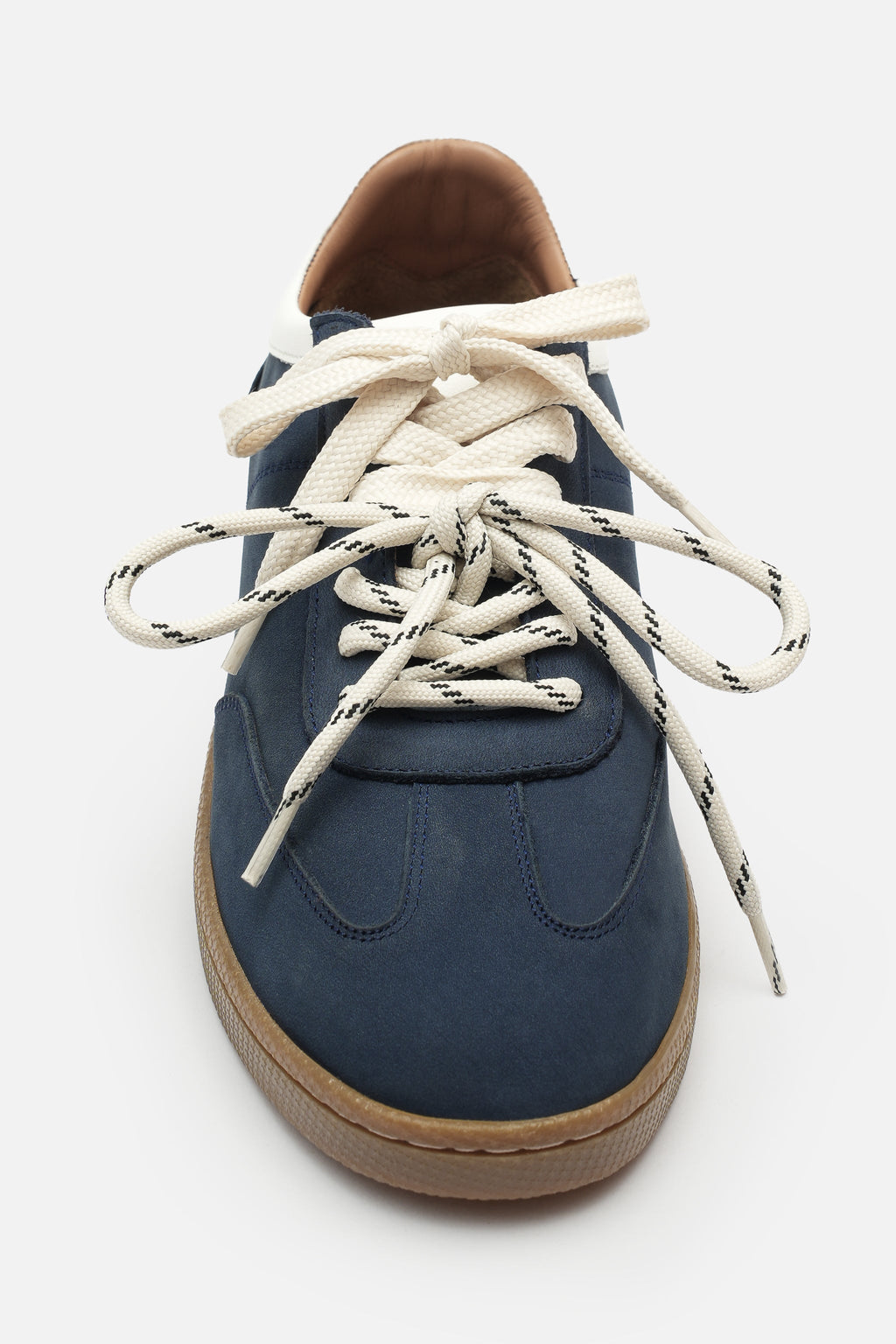 Nobrand Miu Court Hakiki Deri Lacivert Sneaker