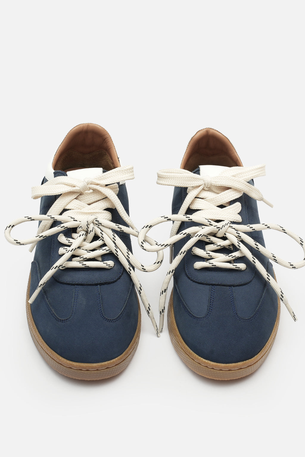 Nobrand Miu Court Hakiki Deri Lacivert Sneaker