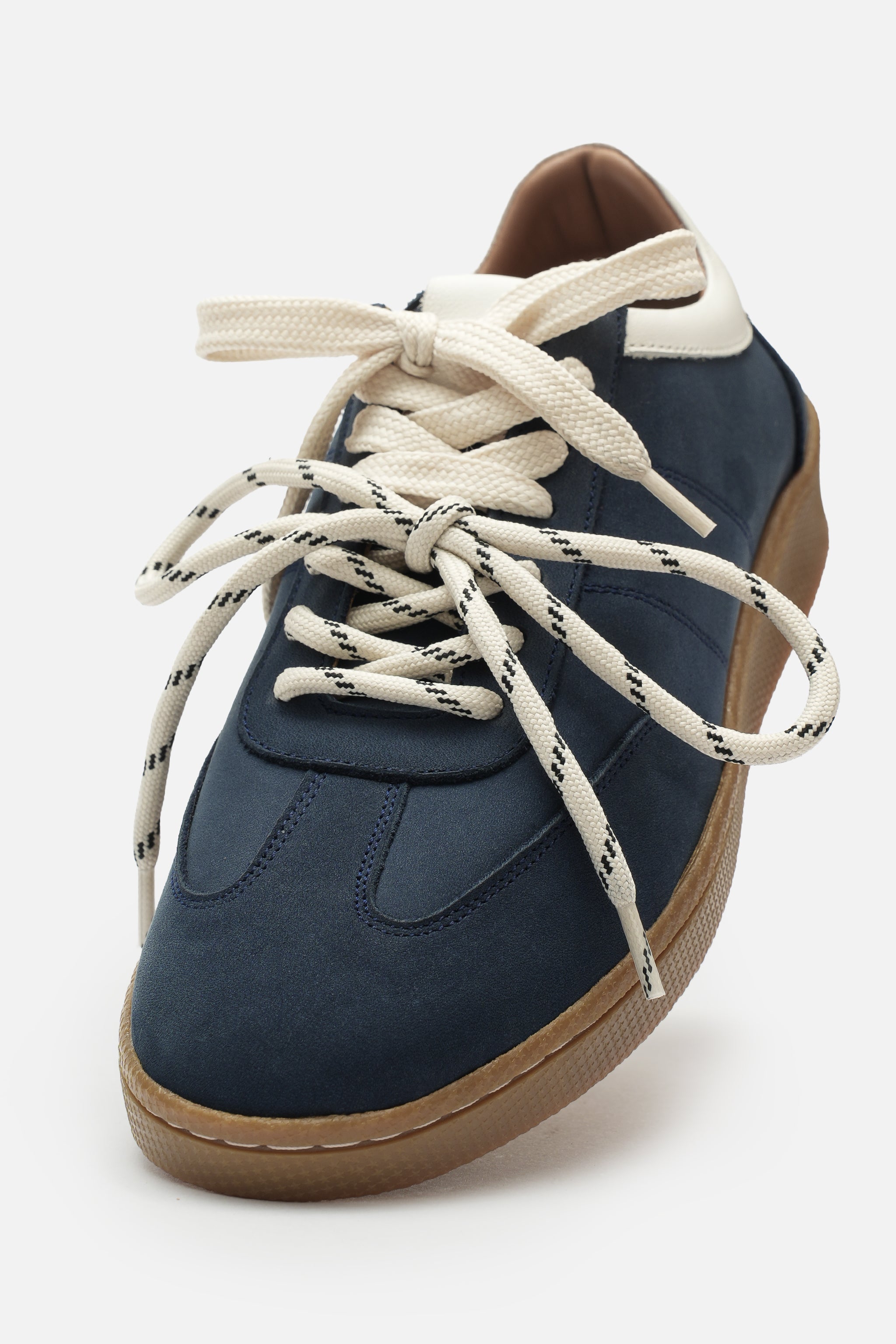 Nobrand Miu Court Hakiki Deri Lacivert Sneaker