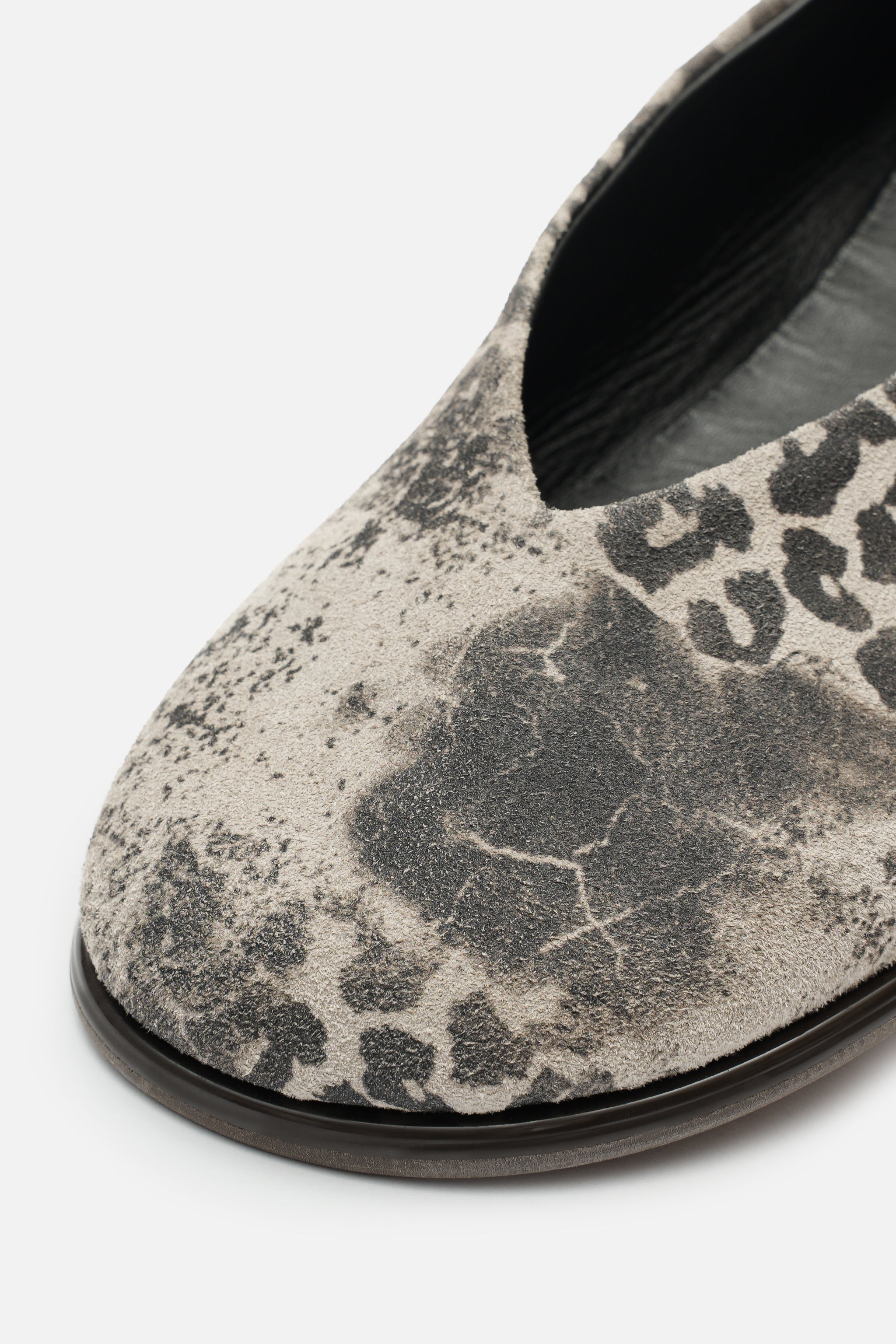 Nobrand Soft Ballet Hakiki Leoapar Deri Babet