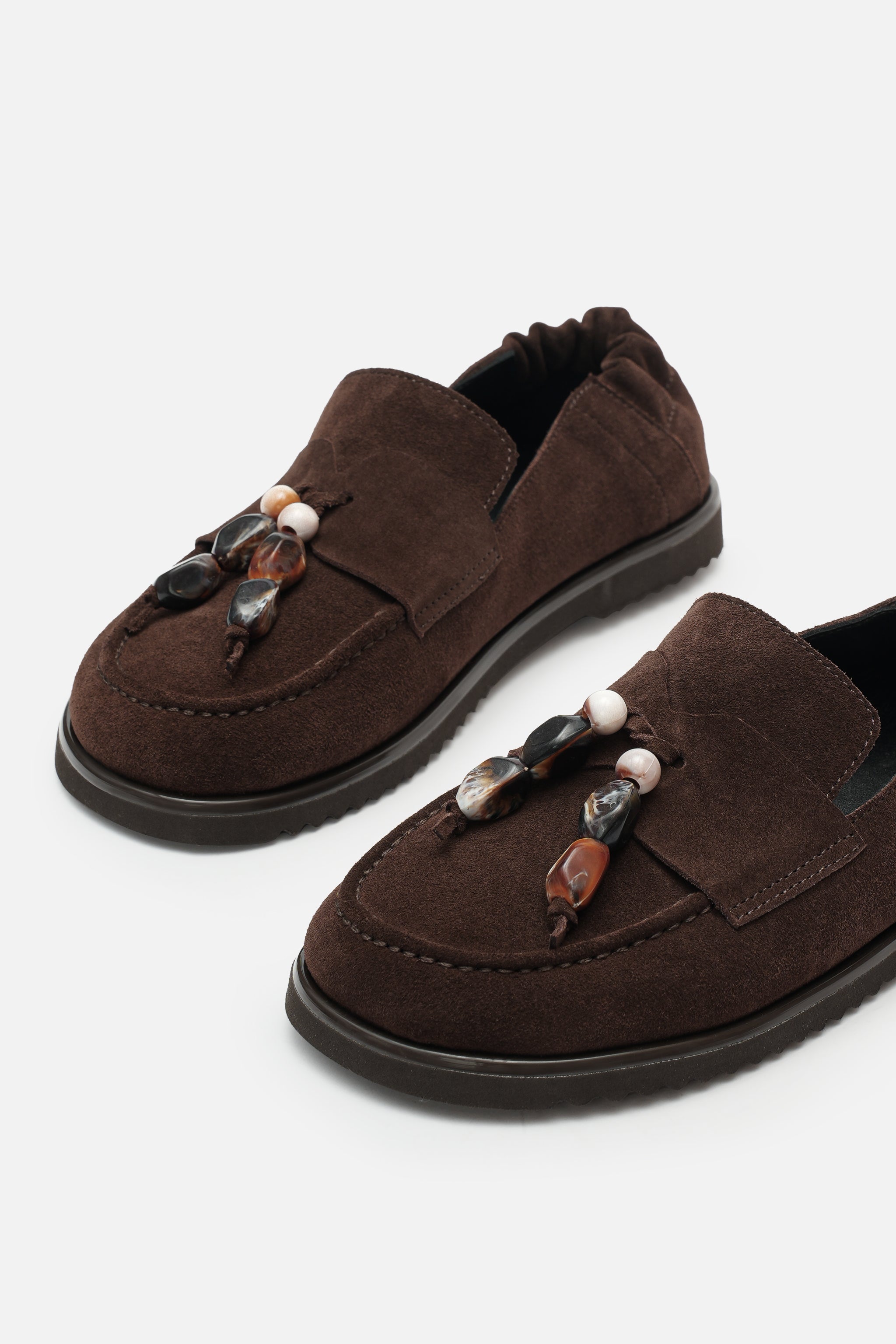 Nobrand Loewe Hakiki Süet Deri Makosen