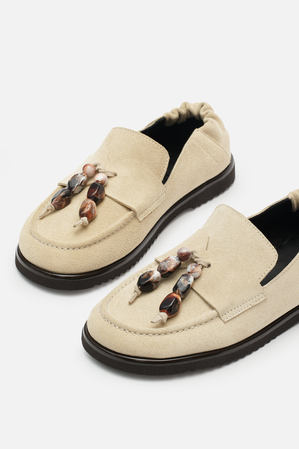 Nobrand Loewe Hakiki Süet Deri Makosen