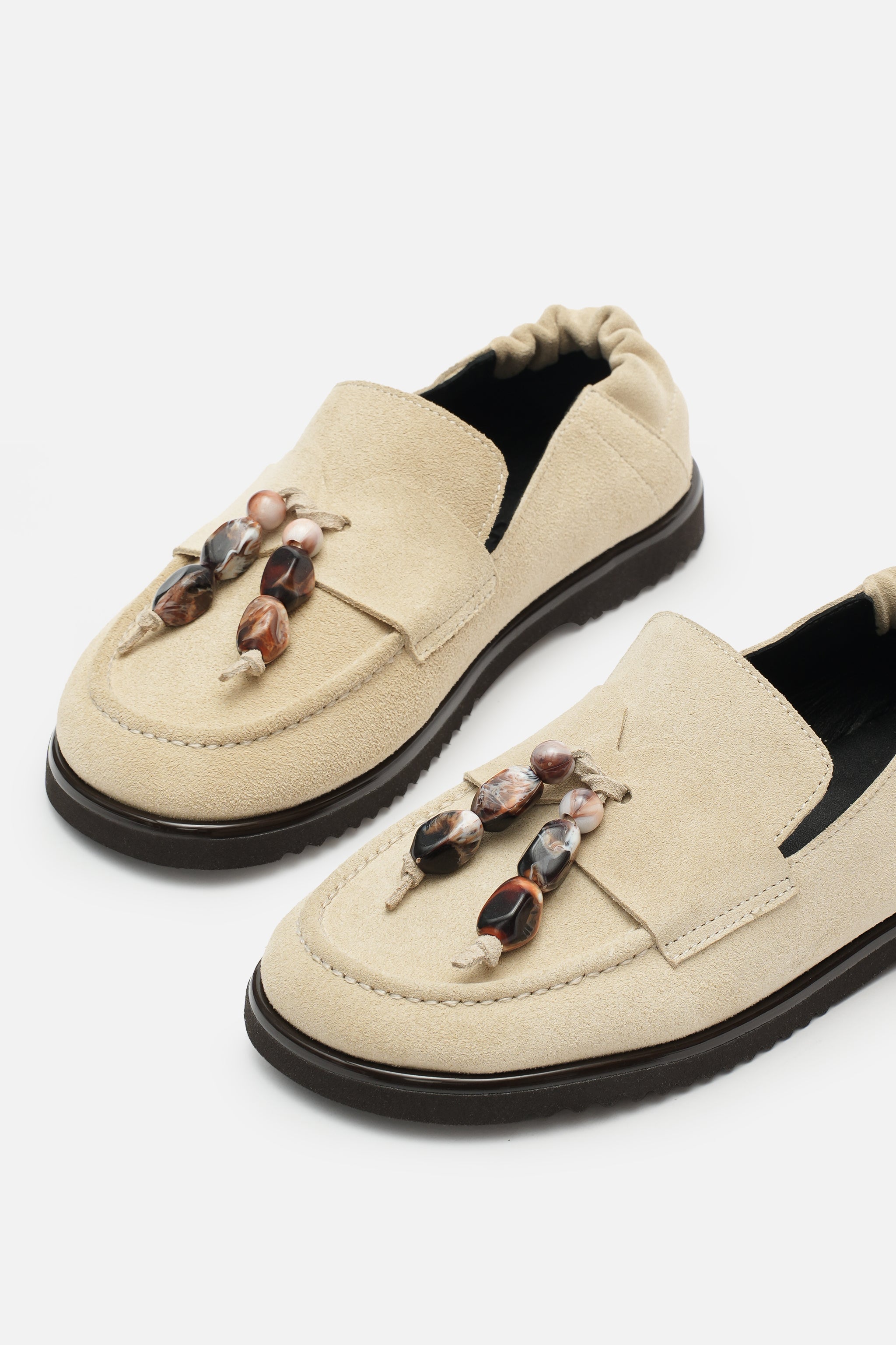 Nobrand Loewe Hakiki Süet Deri Makosen