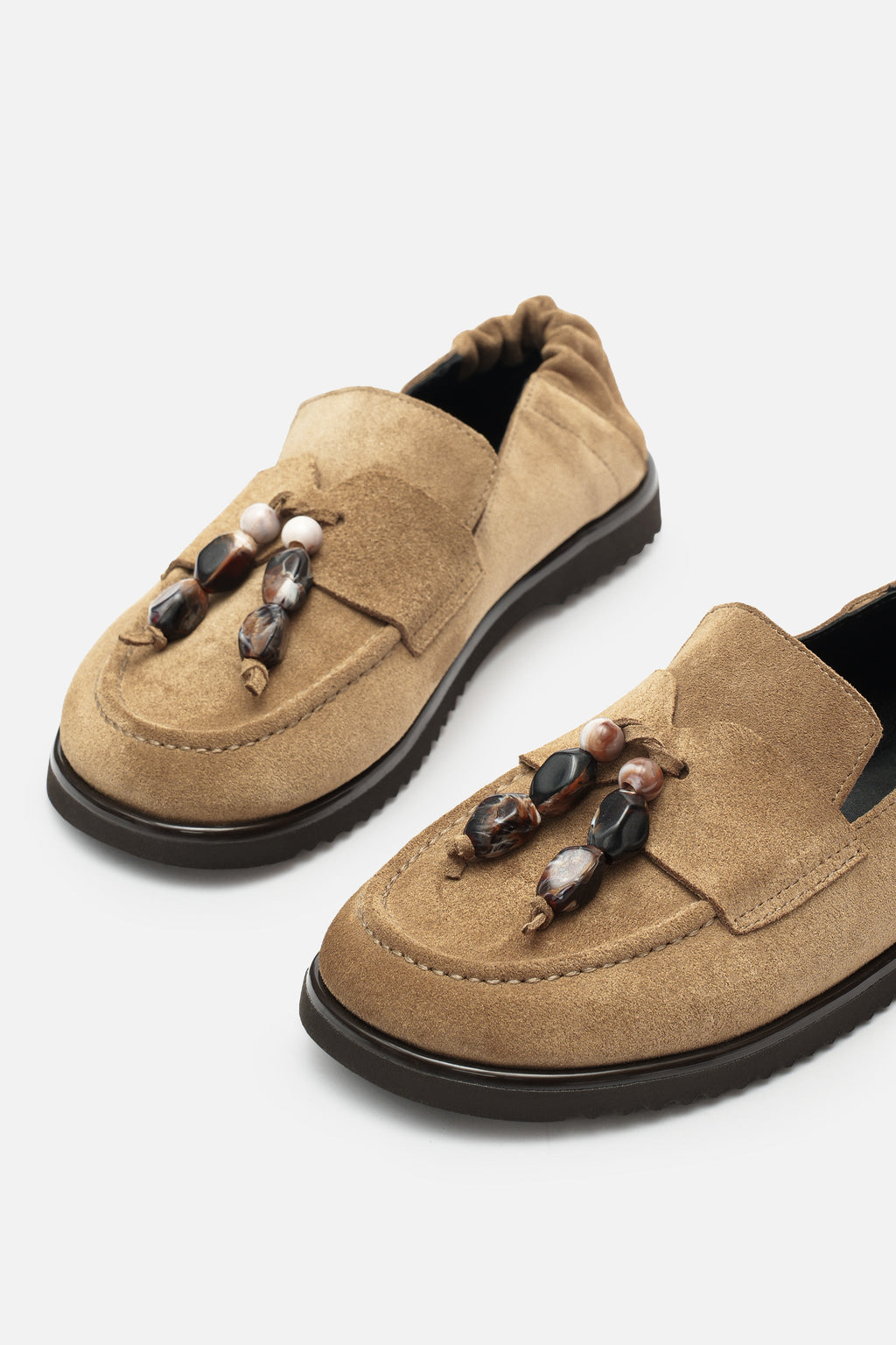 Nobrand Loewe Hakiki Süet Deri Makosen