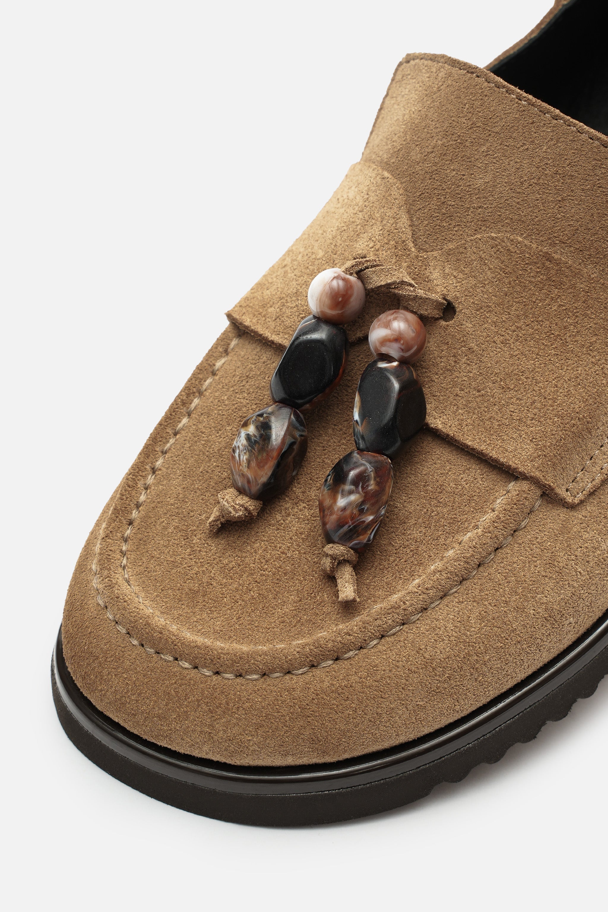 Nobrand Loewe Hakiki Süet Deri Makosen