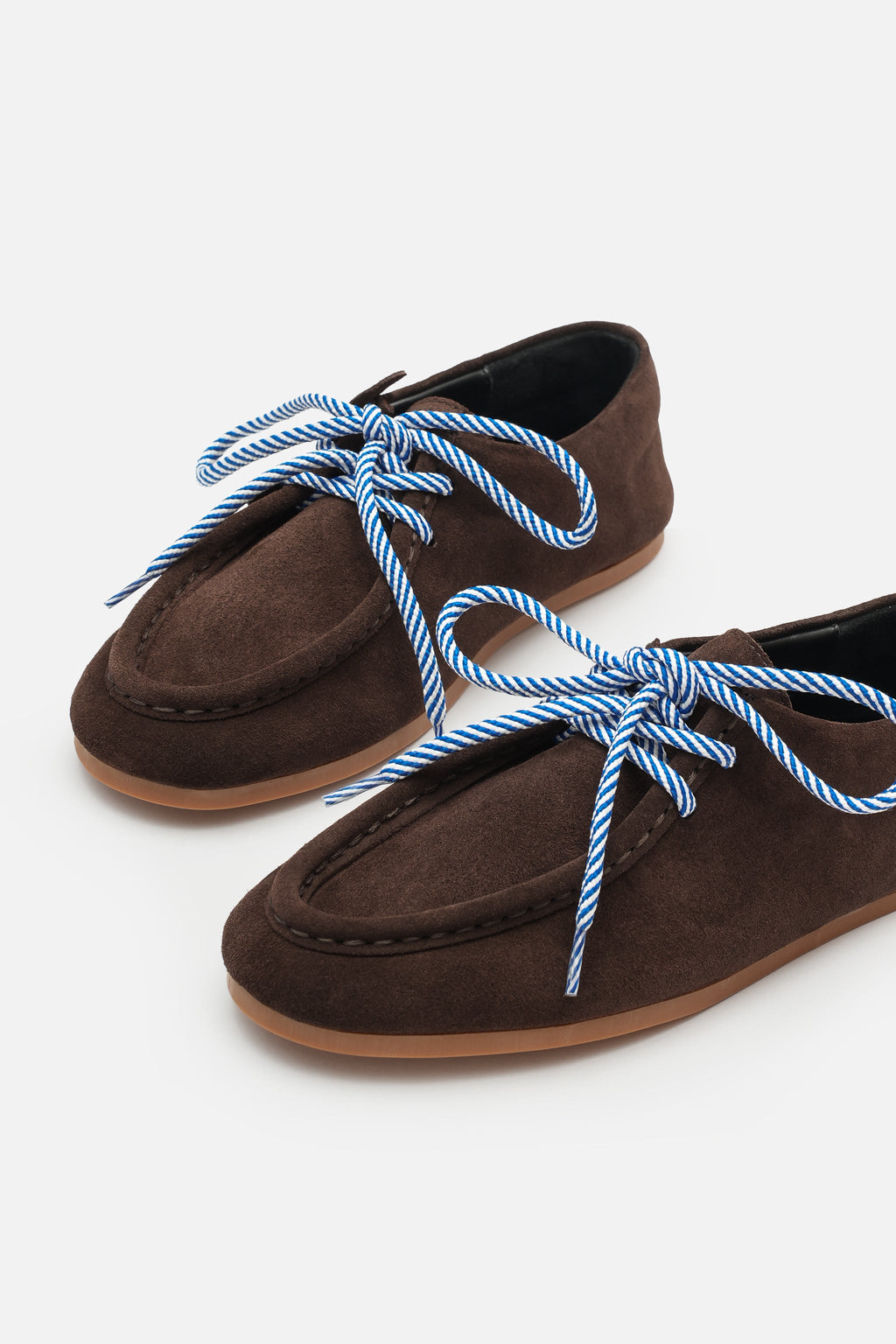 Nobrand Misty Lace Up Hakiki Deri Barefoot Makosen