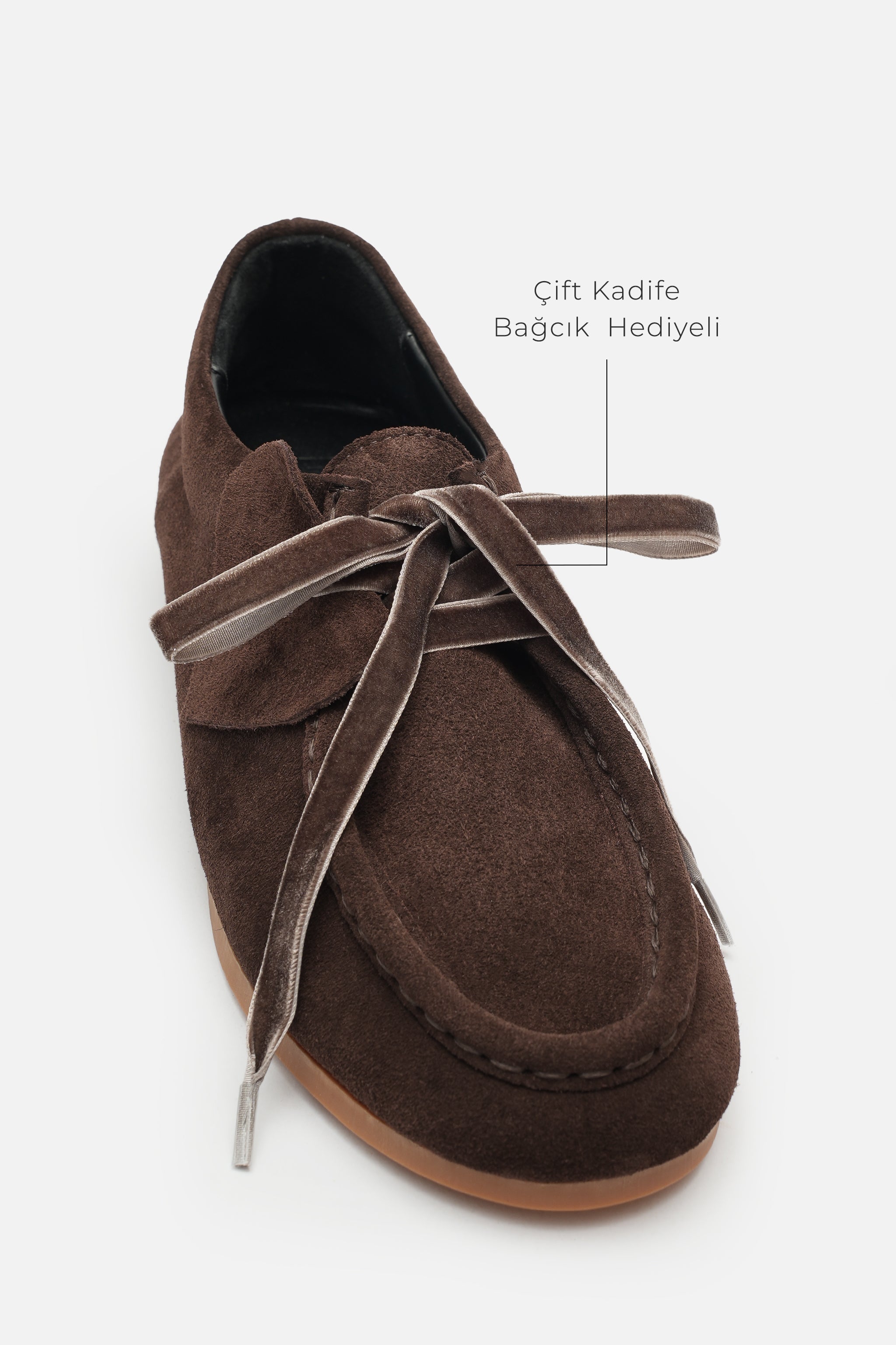 Nobrand Misty Lace Up Hakiki Deri Barefoot Makosen