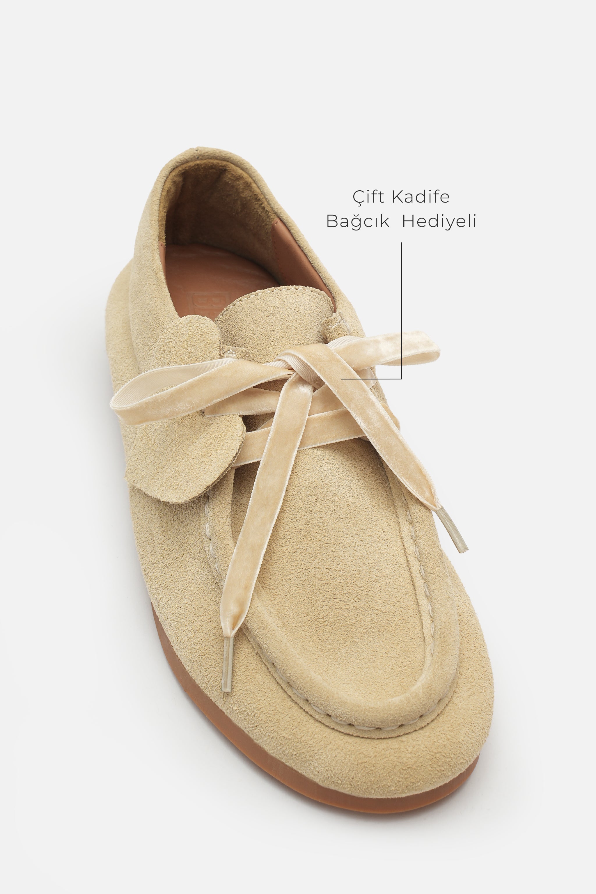 Nobrand Misty Lace Up Hakiki Deri Barefoot Makosen
