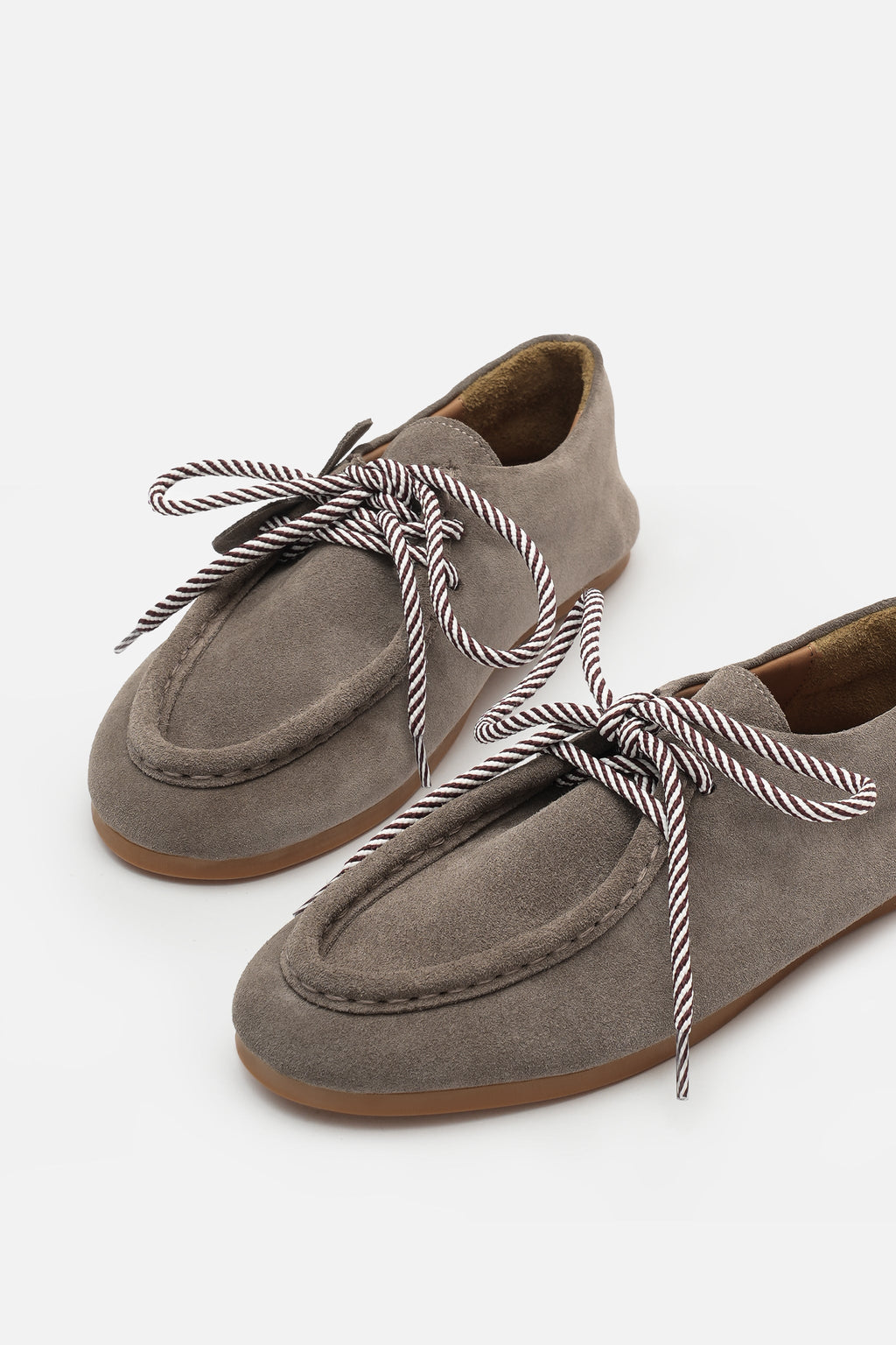 Nobrand Misty Lace Up Hakiki Deri Barefoot Makosen