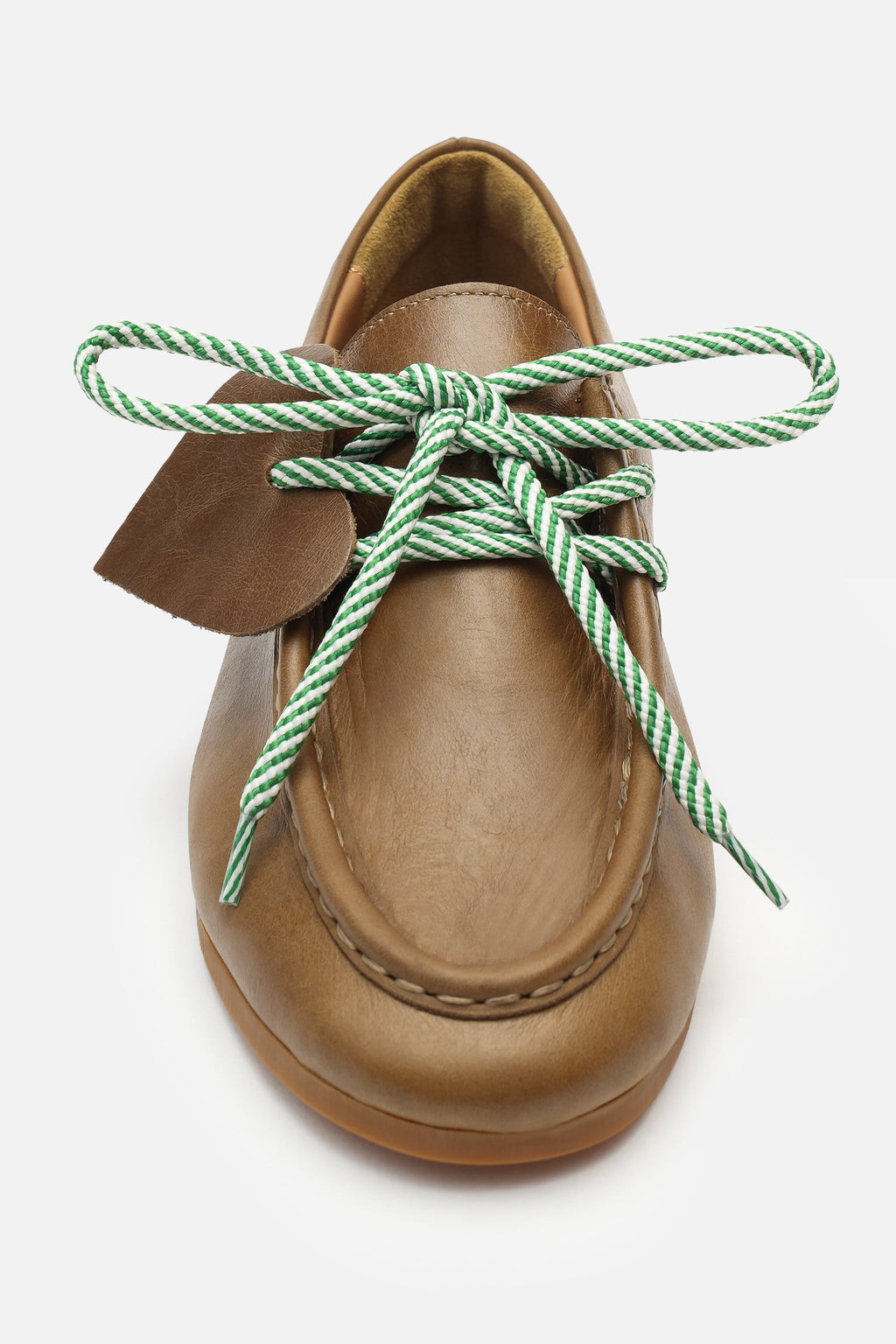 Nobrand Misty Lace Up Hakiki Deri Barefoot Makosen