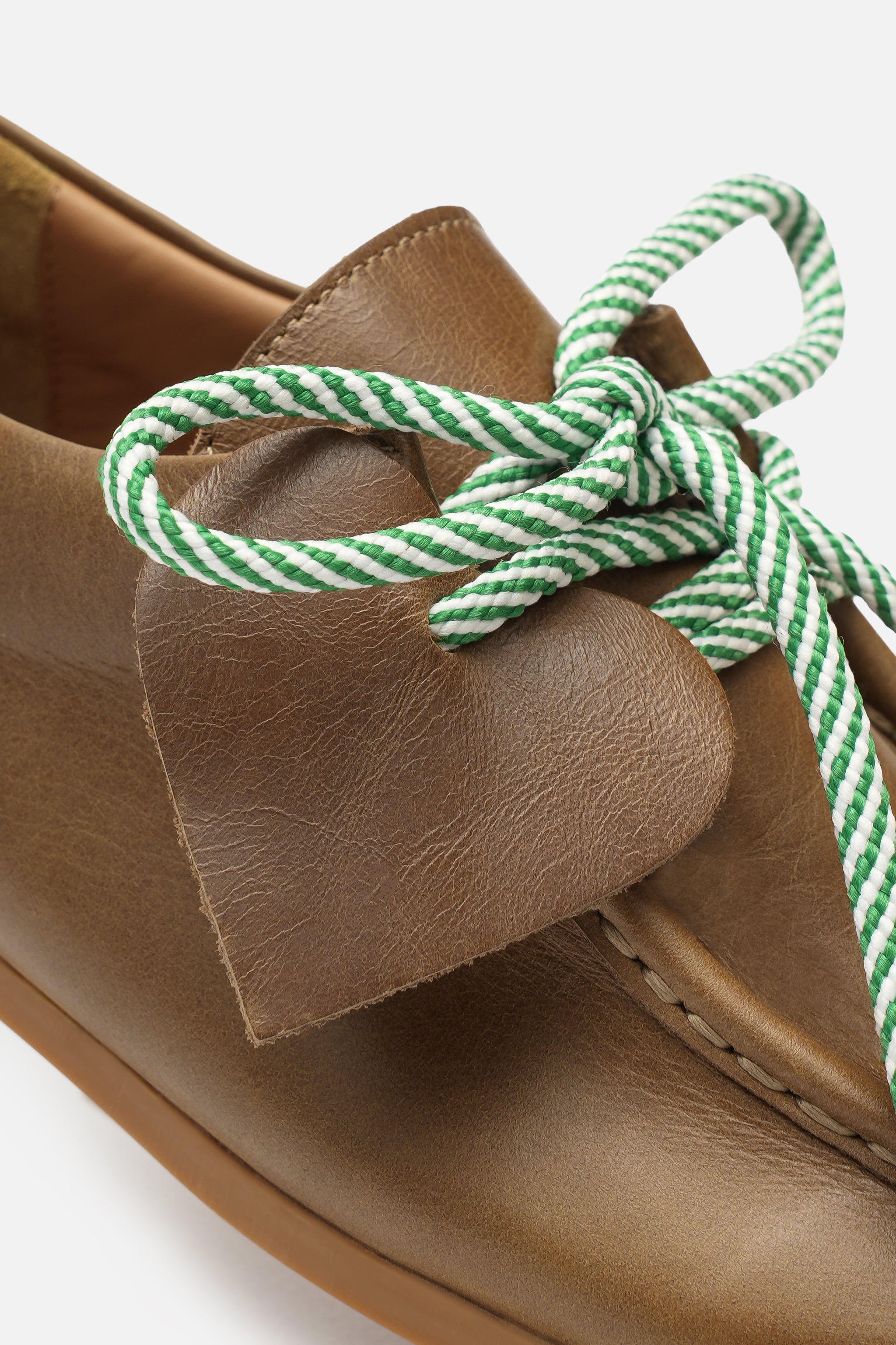 Nobrand Misty Lace Up Hakiki Deri Barefoot Makosen