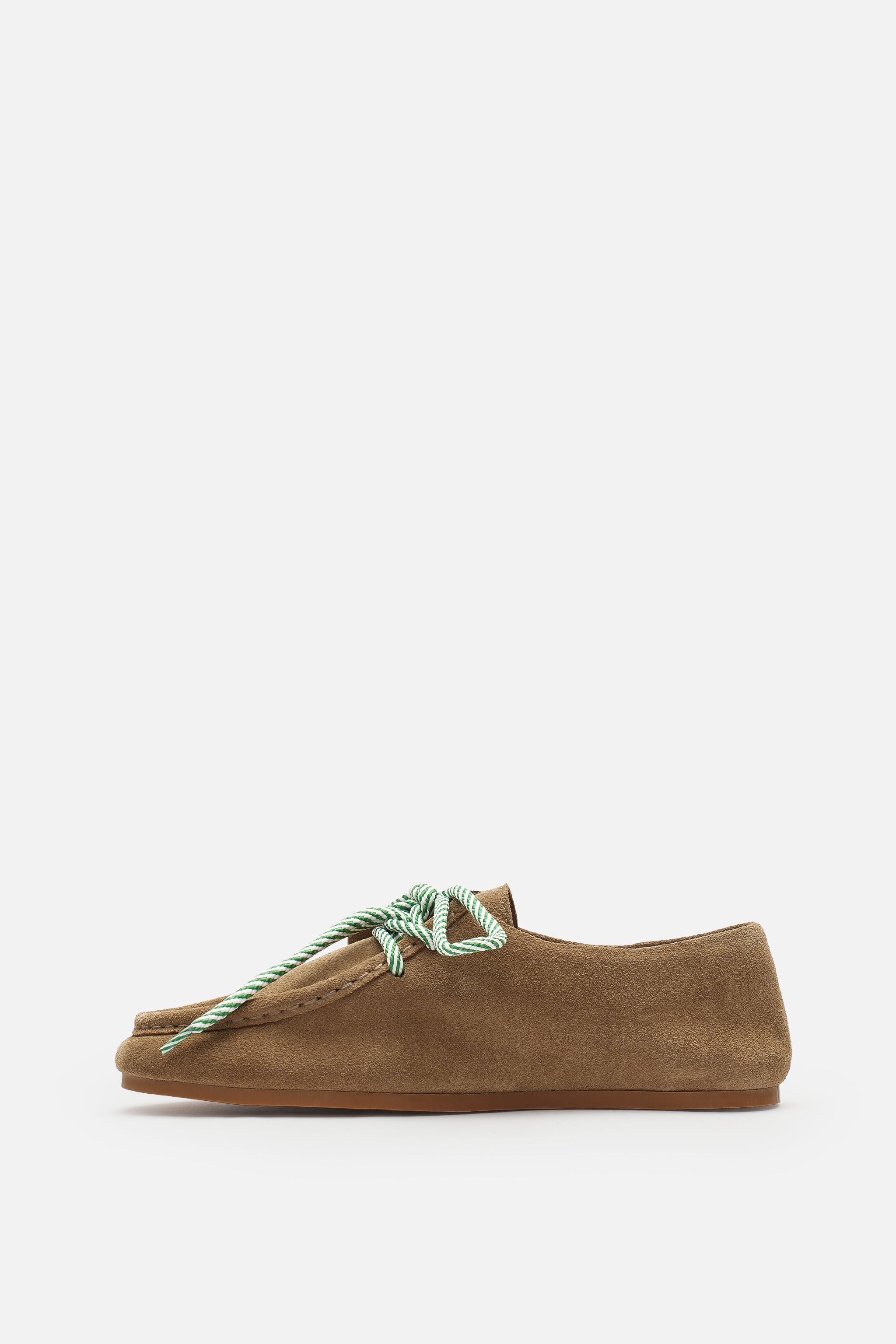 Nobrand Misty Lace Up Hakiki Deri Barefoot Makosen