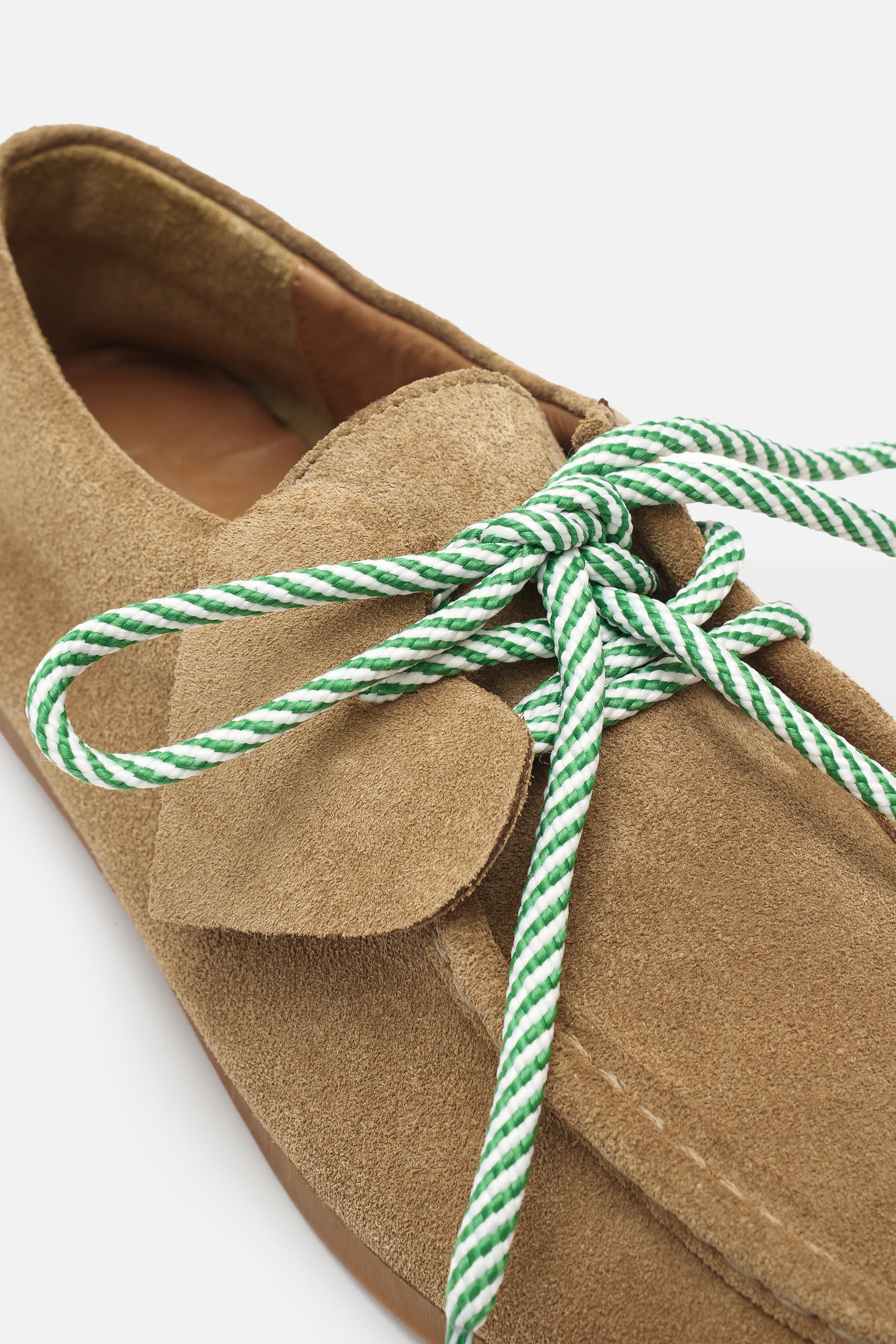 Nobrand Misty Lace Up Hakiki Deri Barefoot Makosen