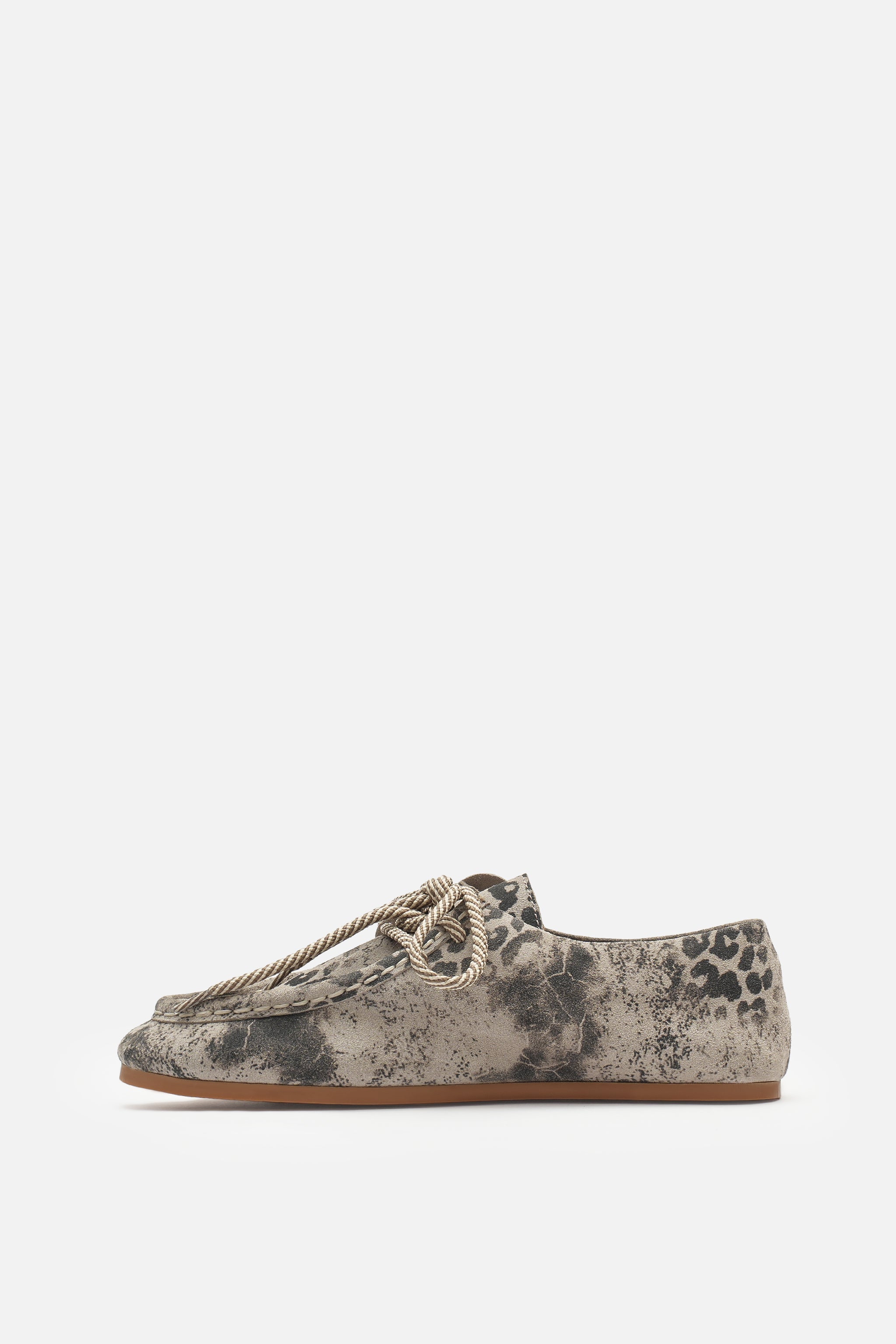 Nobrand Misty Lace Up Hakiki Deri Barefoot Makosen