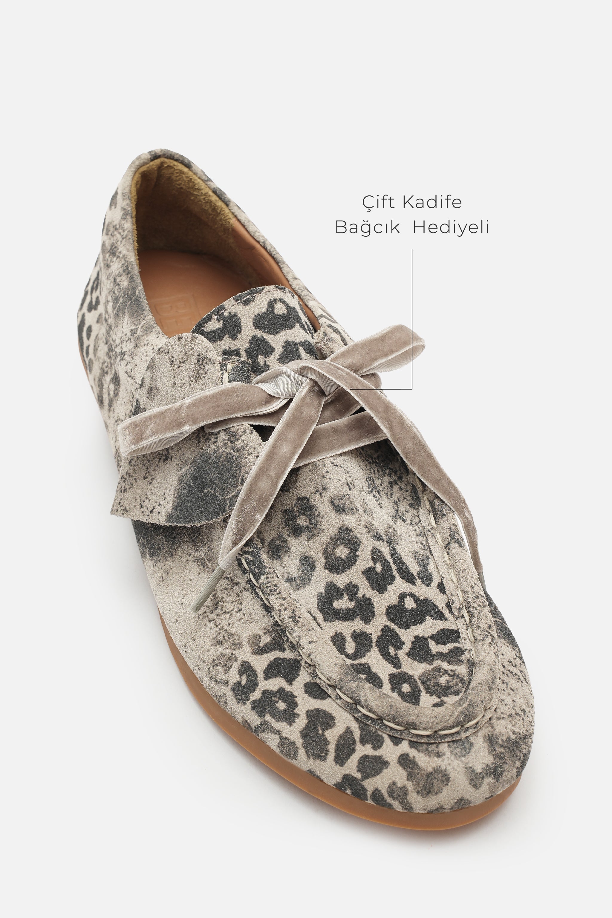 Nobrand Misty Lace Up Hakiki Deri Barefoot Makosen