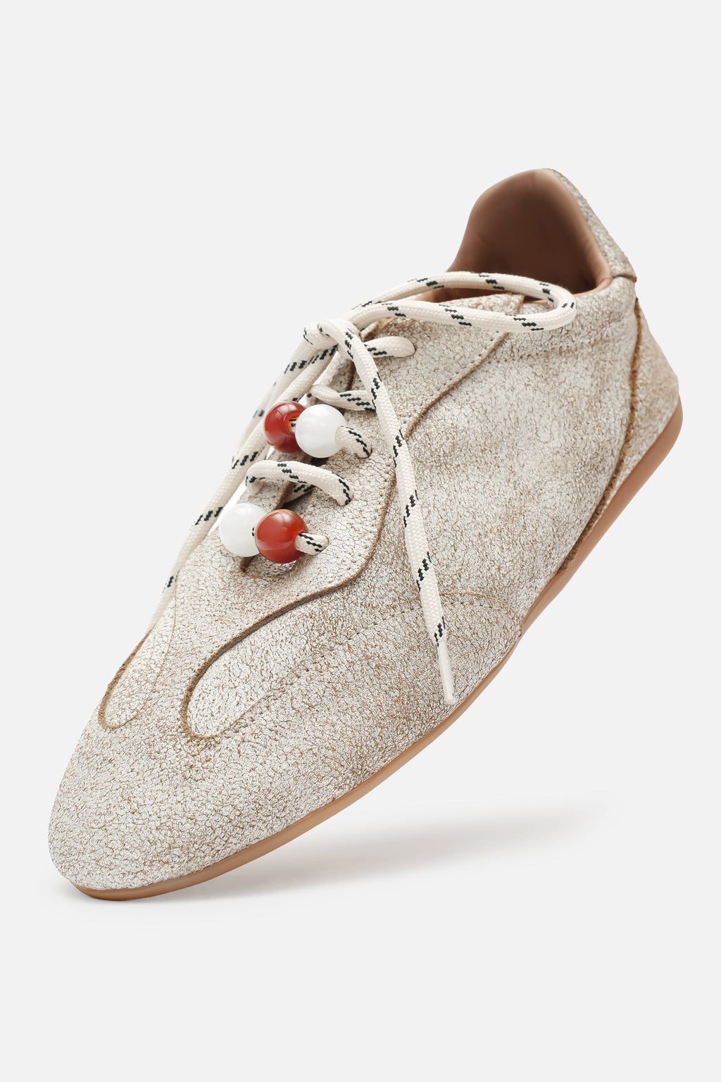 Nobrand Miu Pane Barefoot Hakiki Deri Sneaker