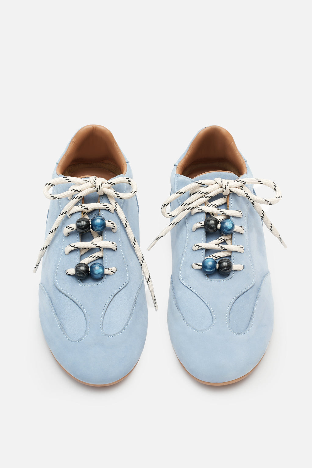 Nobrand Miu Pane Barefoot Hakiki Deri Sneaker