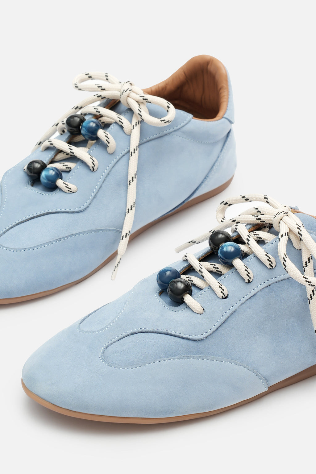 Nobrand Miu Pane Barefoot Hakiki Deri Sneaker