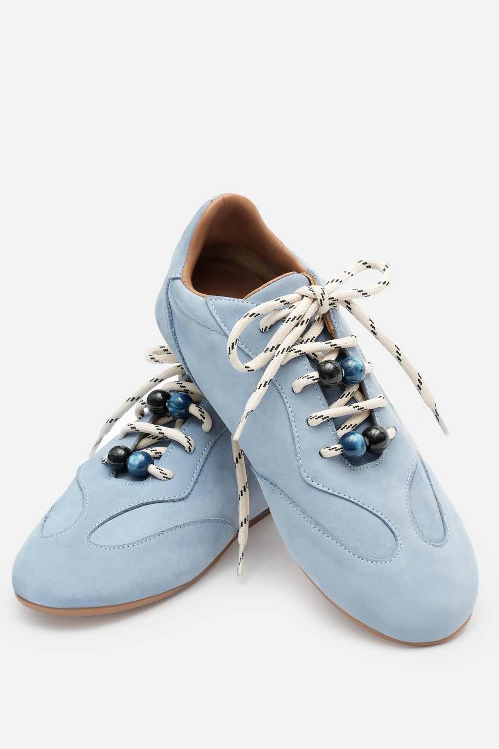 Nobrand Miu Pane Barefoot Hakiki Deri Sneaker
