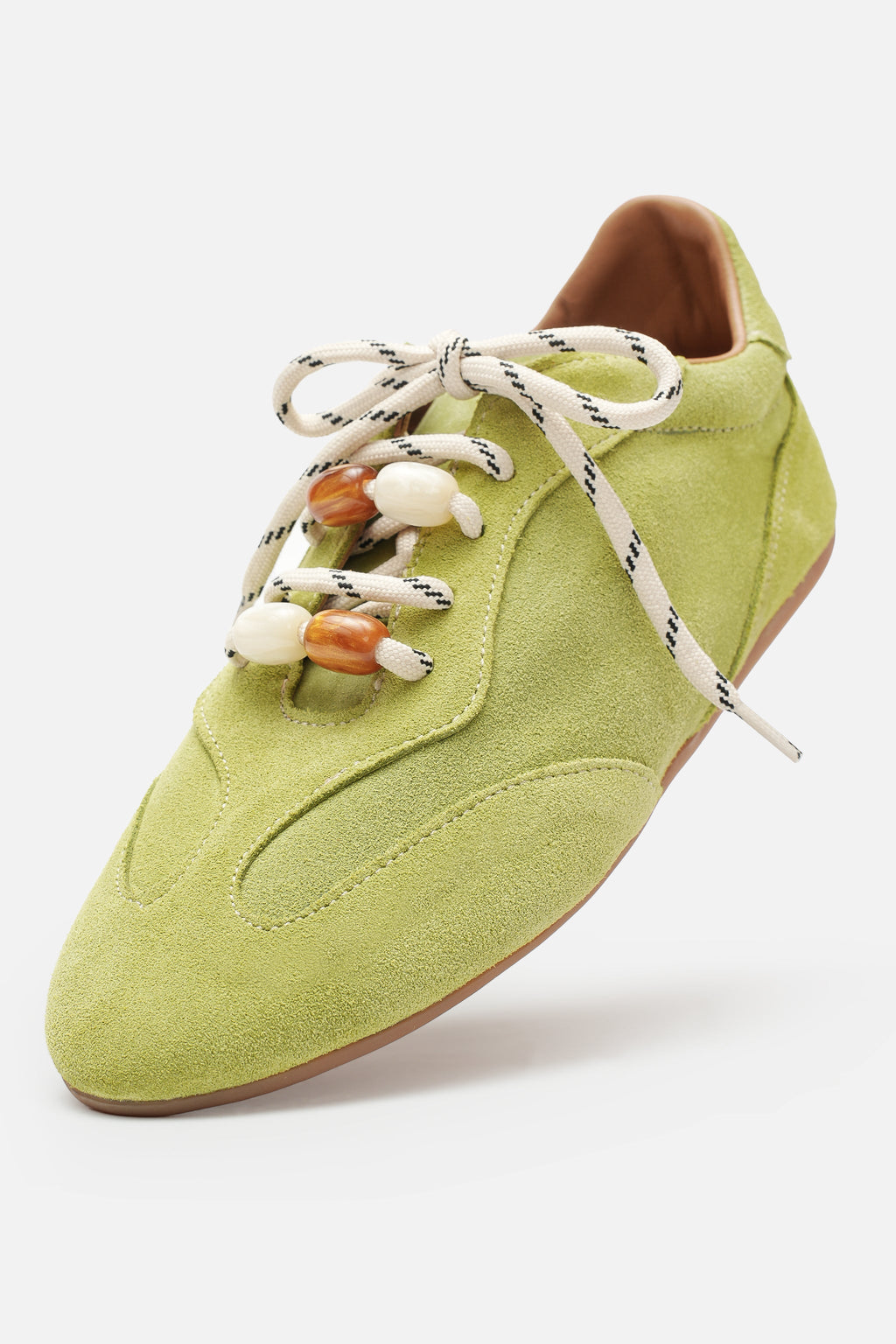 Nobrand Miu Pane Barefoot Hakiki Deri Sneaker
