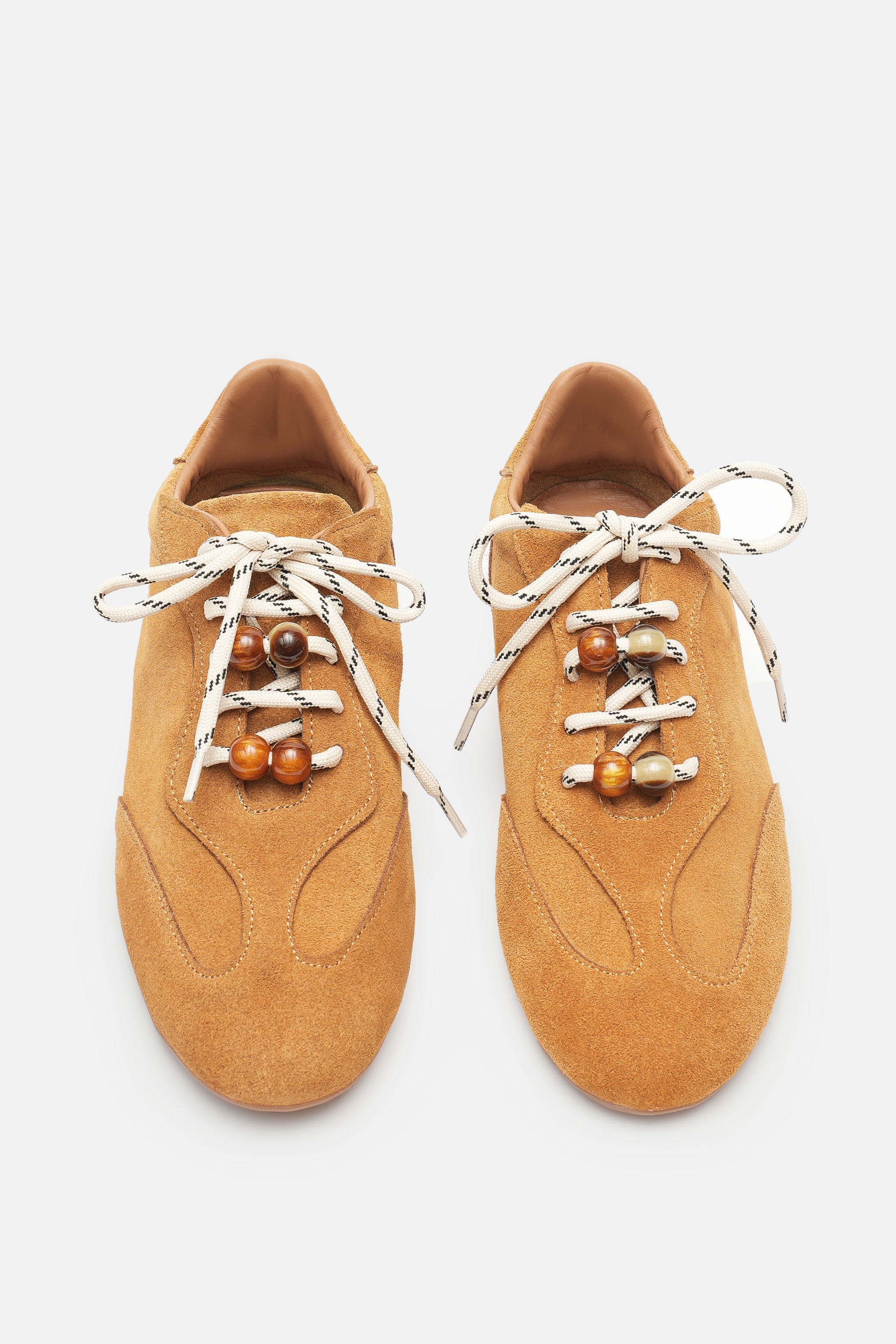Nobrand  Miu Pane Barefoot Hakiki Deri Sneaker