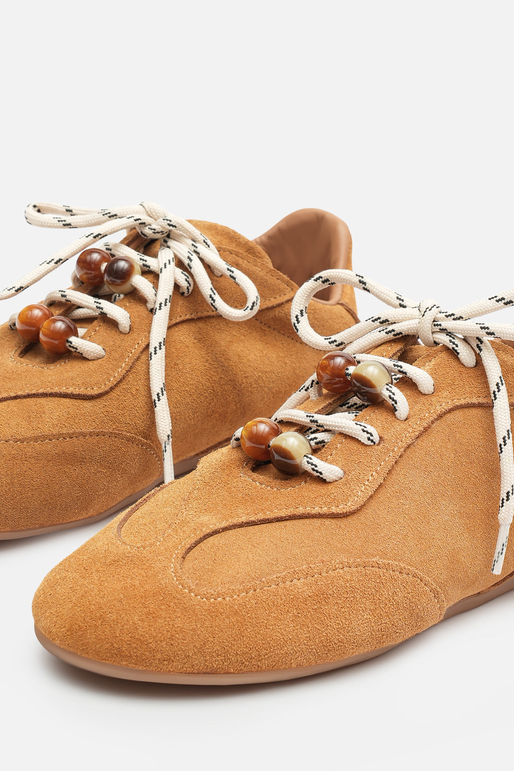 Nobrand  Miu Pane Barefoot Hakiki Deri Sneaker
