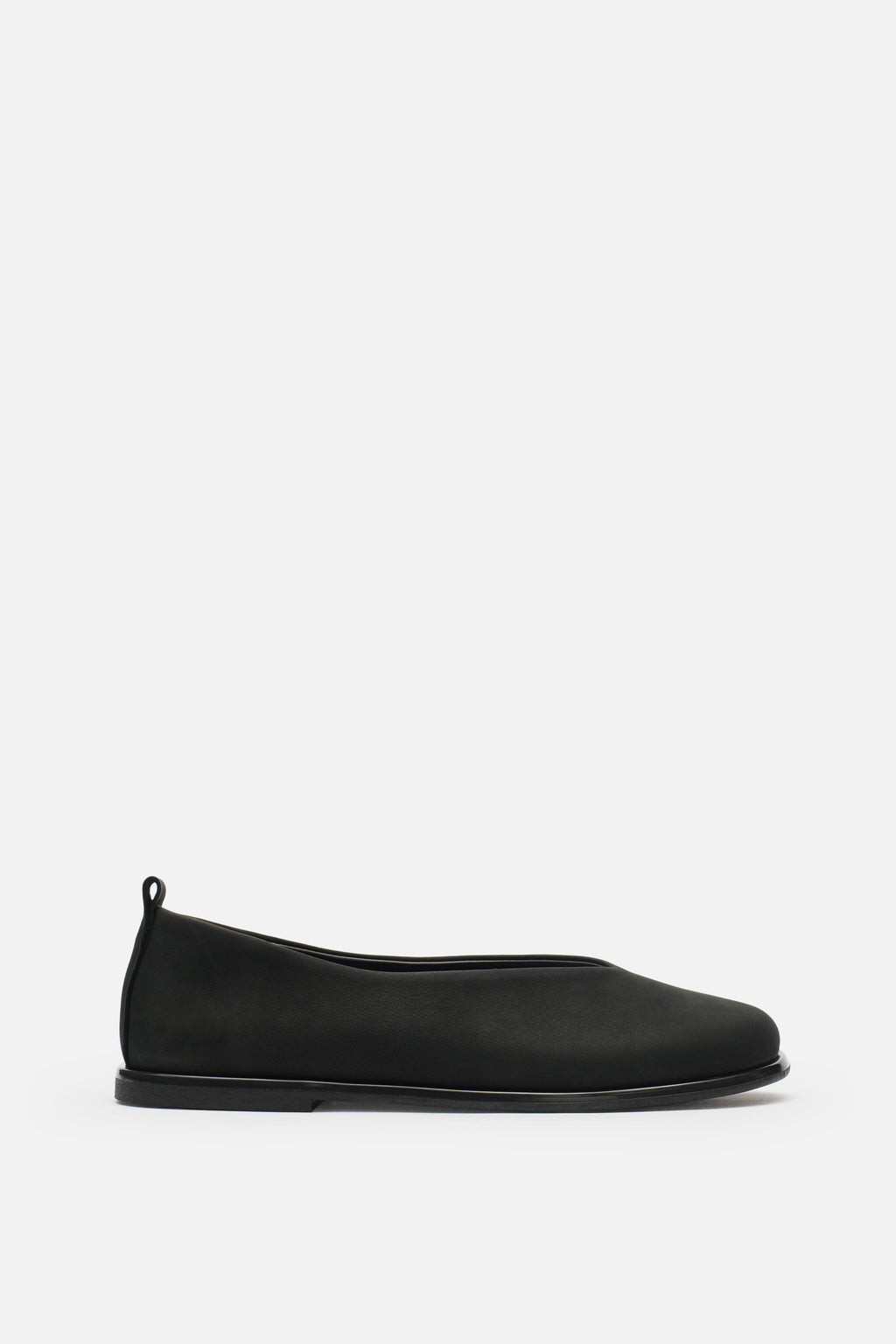 Nobrand Soft Ballet Hakiki Nubuk Deri Babet