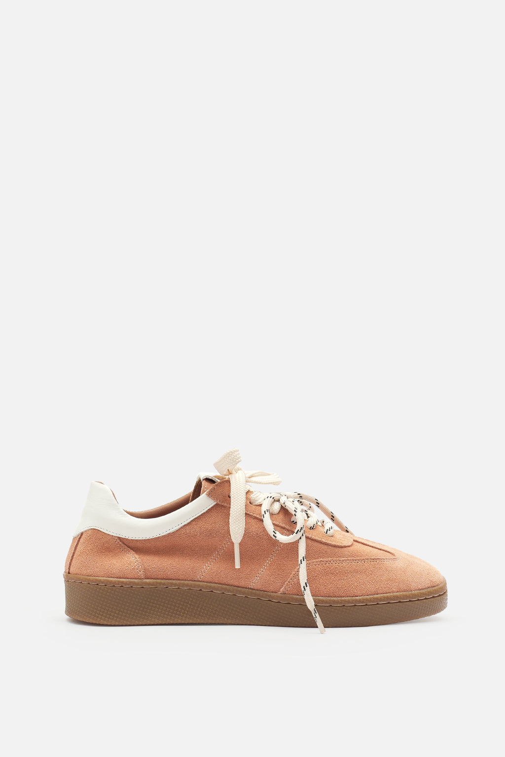 Nobrand Miu Court Hakiki Süet Deri Somon Sneaker